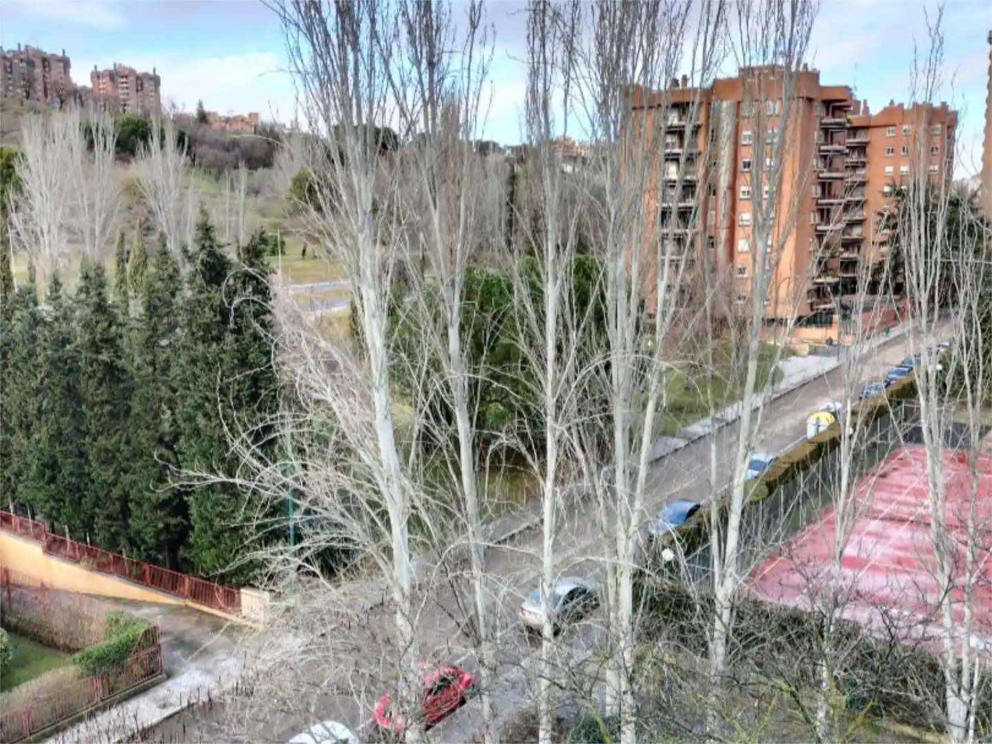 Exterior view of Flat for sale in Valladolid  with Heating, Private garden and Parquet flooring
