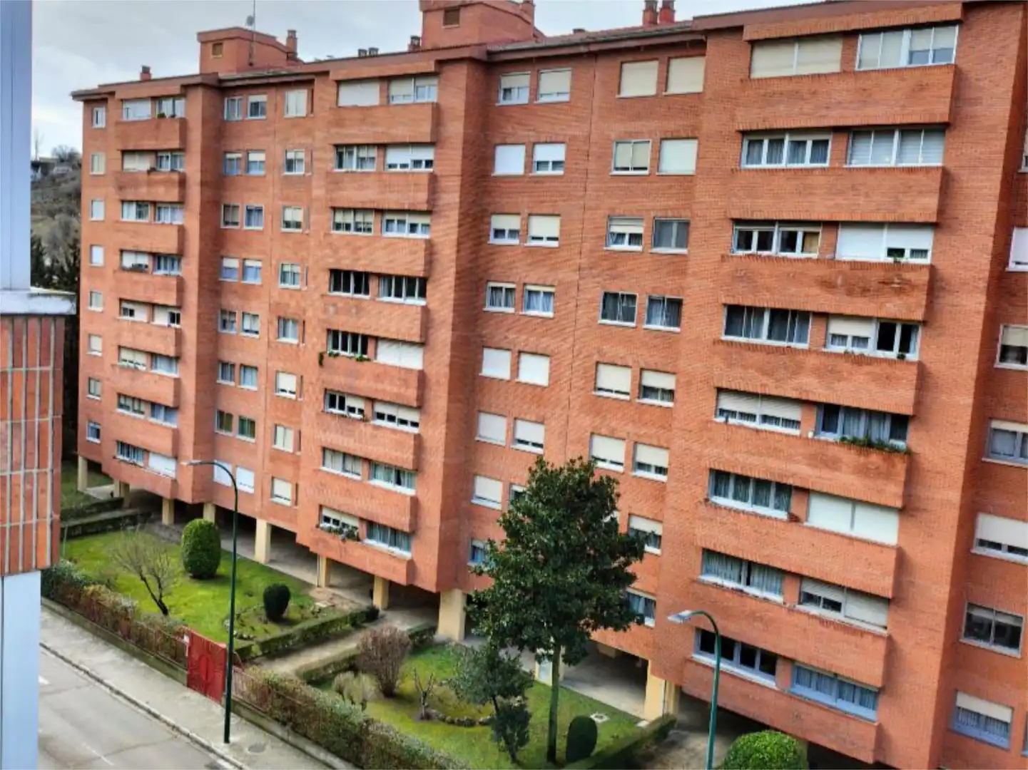 Exterior view of Flat for sale in Valladolid  with Heating, Private garden and Parquet flooring