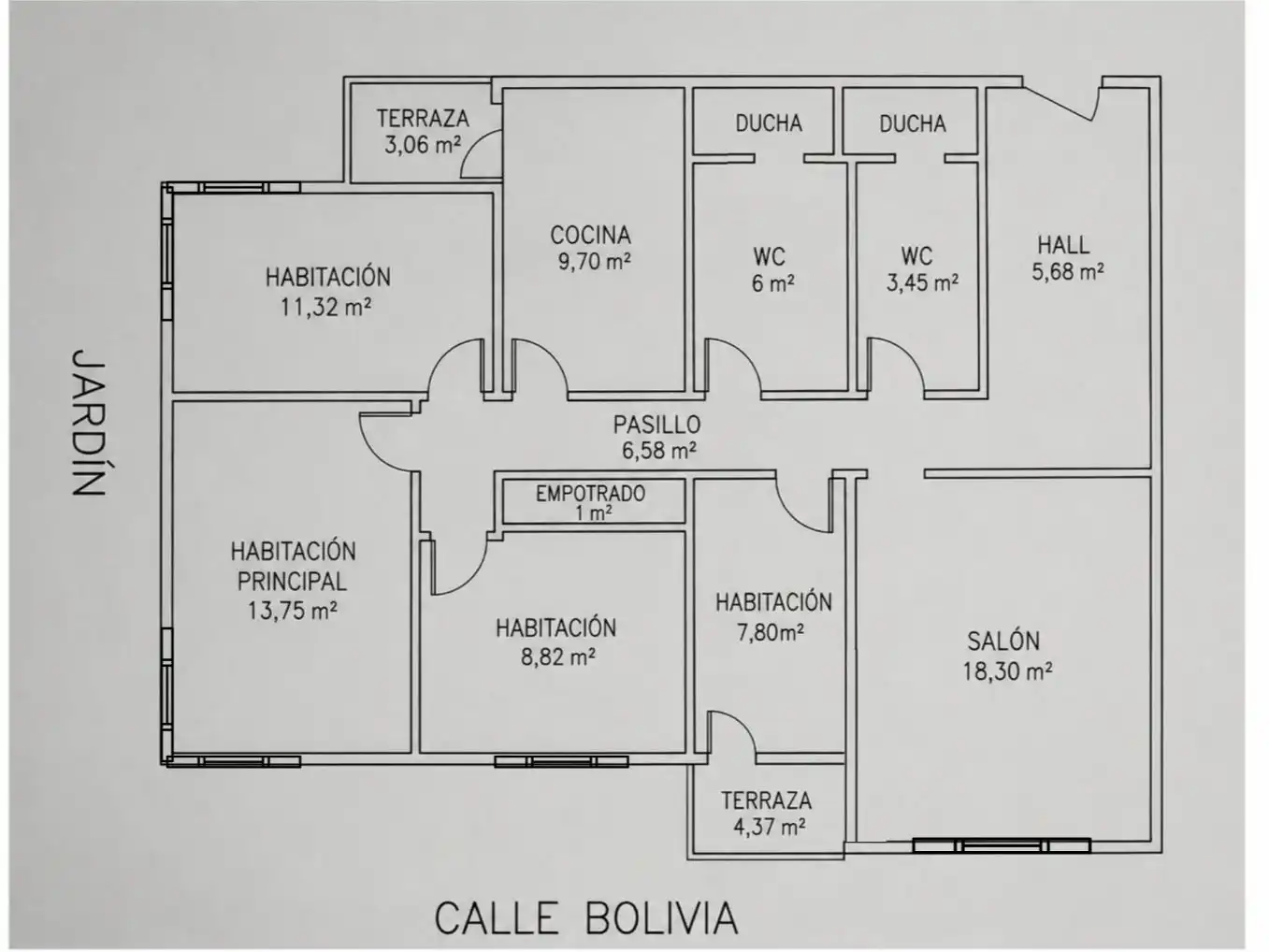Flat for sale in Valladolid  with Heating, Private garden and Parquet flooring