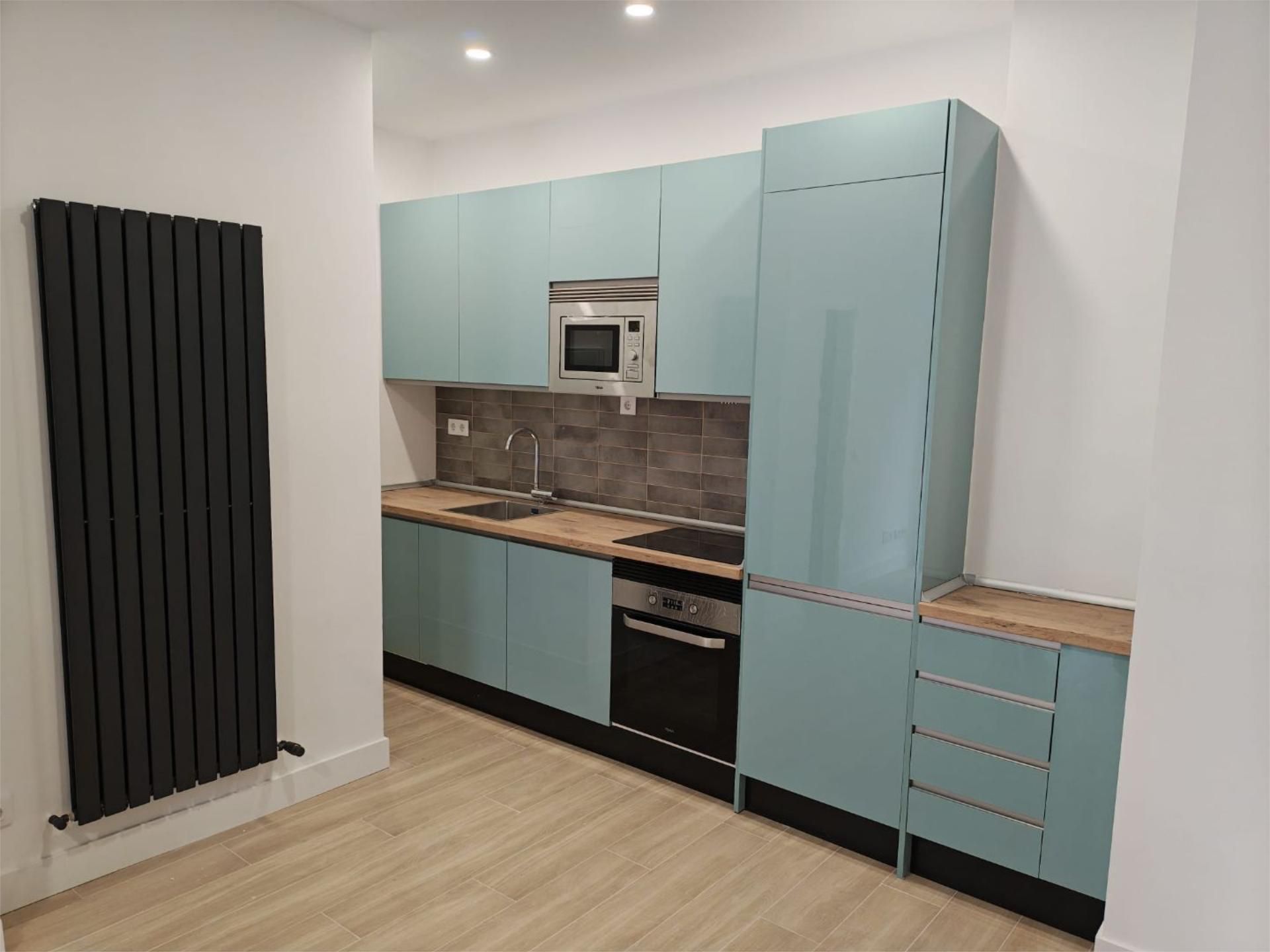 Kitchen of Flat for sale in  Madrid Capital  with Heating and Swimming Pool