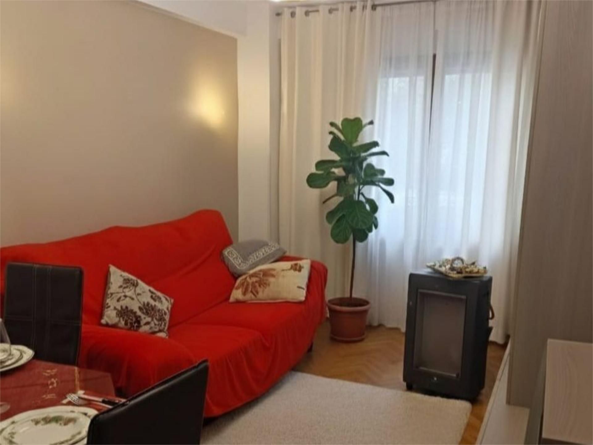 Living room of Flat for sale in  Madrid Capital  with Parquet flooring and Terrace