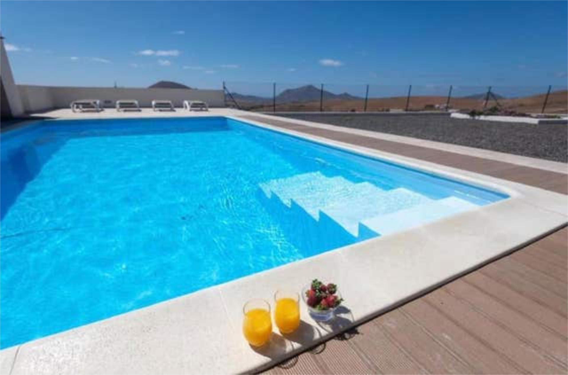 Swimming pool of Single-family semi-detached for sale in Tuineje  with Private garden, Terrace and Swimming Pool