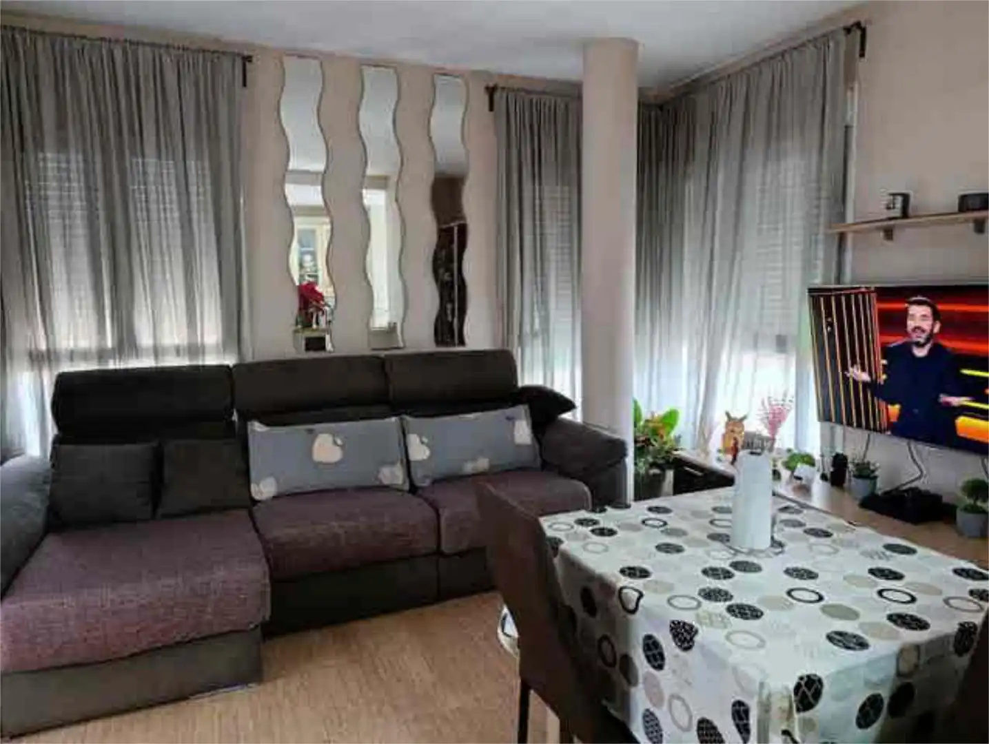 Dachboden zum Verkauf in Piedras Redondas - Torrecárdenas Wohnzimmer von Dachboden zum Verkauf in Almería mit Terrasse und Möbliert