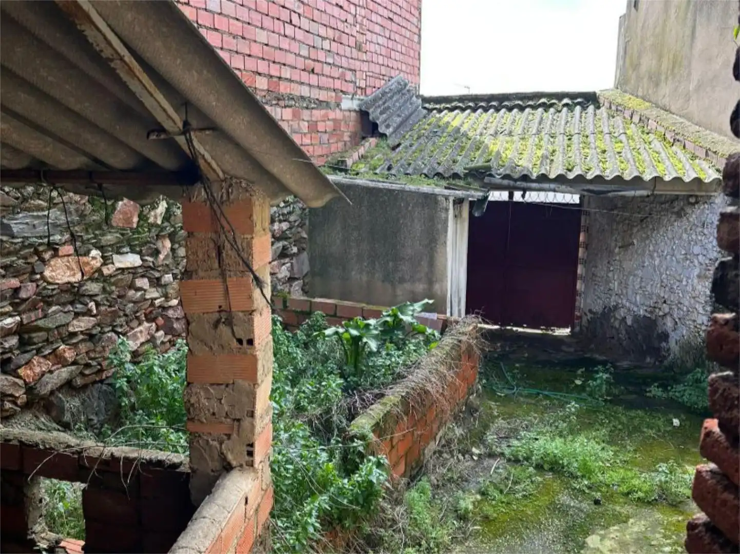 Vista exterior de Planta baja en venta en Esparragosa de Lares con Jardín privado, Trastero y Amueblado