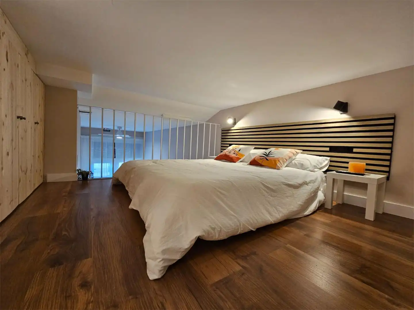 Bedroom of Lofts for rent in  Pamplona / Iruña  with Air Conditioner, Heating and Terrace