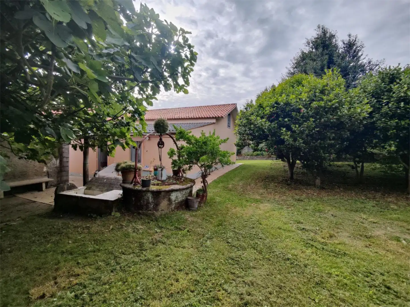 Jardín de Casa o chalet en venta en Narón con Terraza