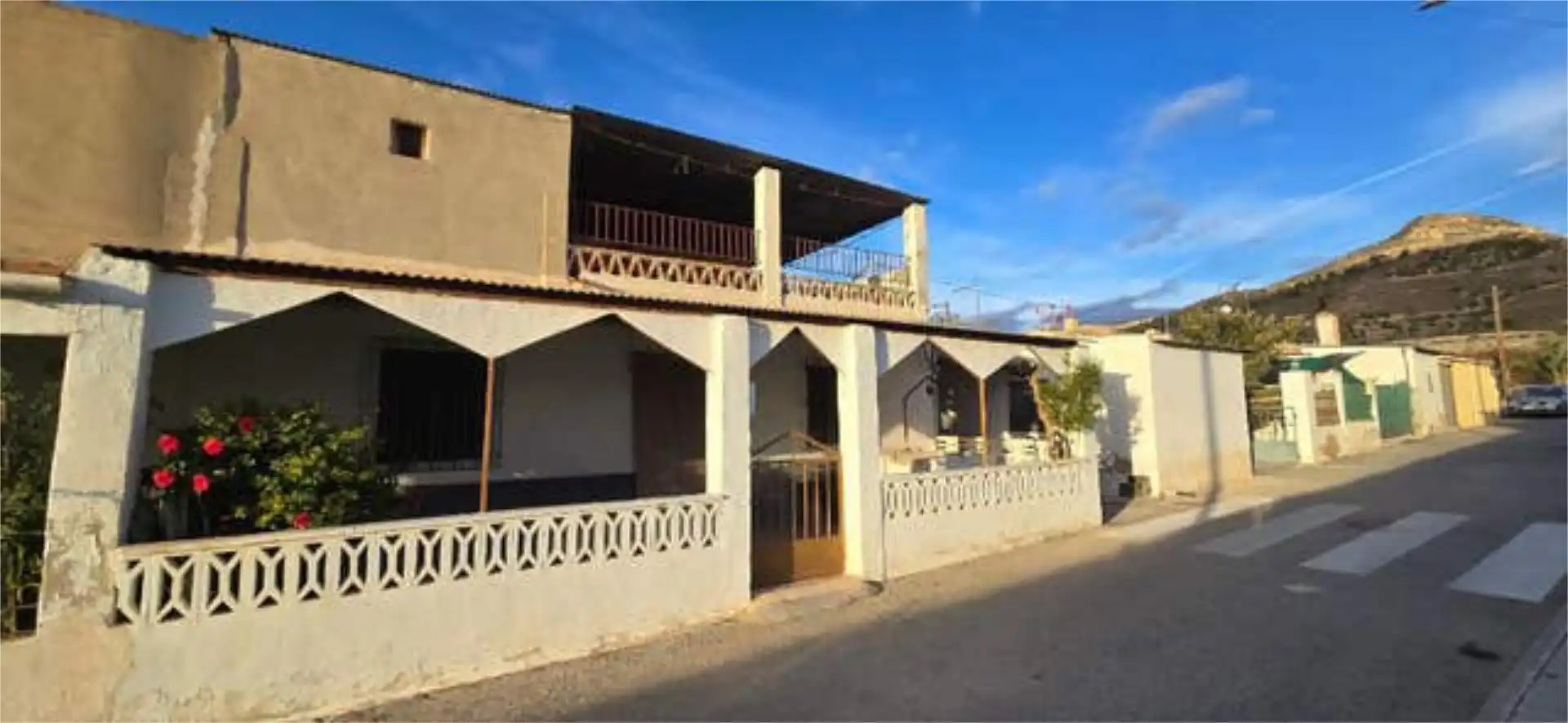 Vista exterior de Casa o xalet en venda en Abarán amb Terrassa
