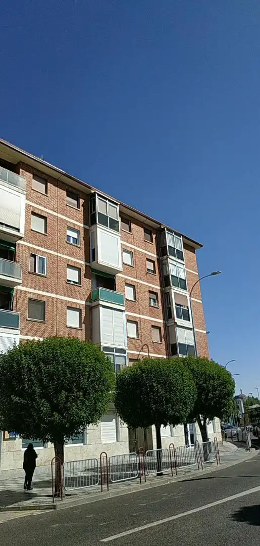 Vista exterior de Pis en venda en Palencia amb Calefacció, Terrassa i Traster