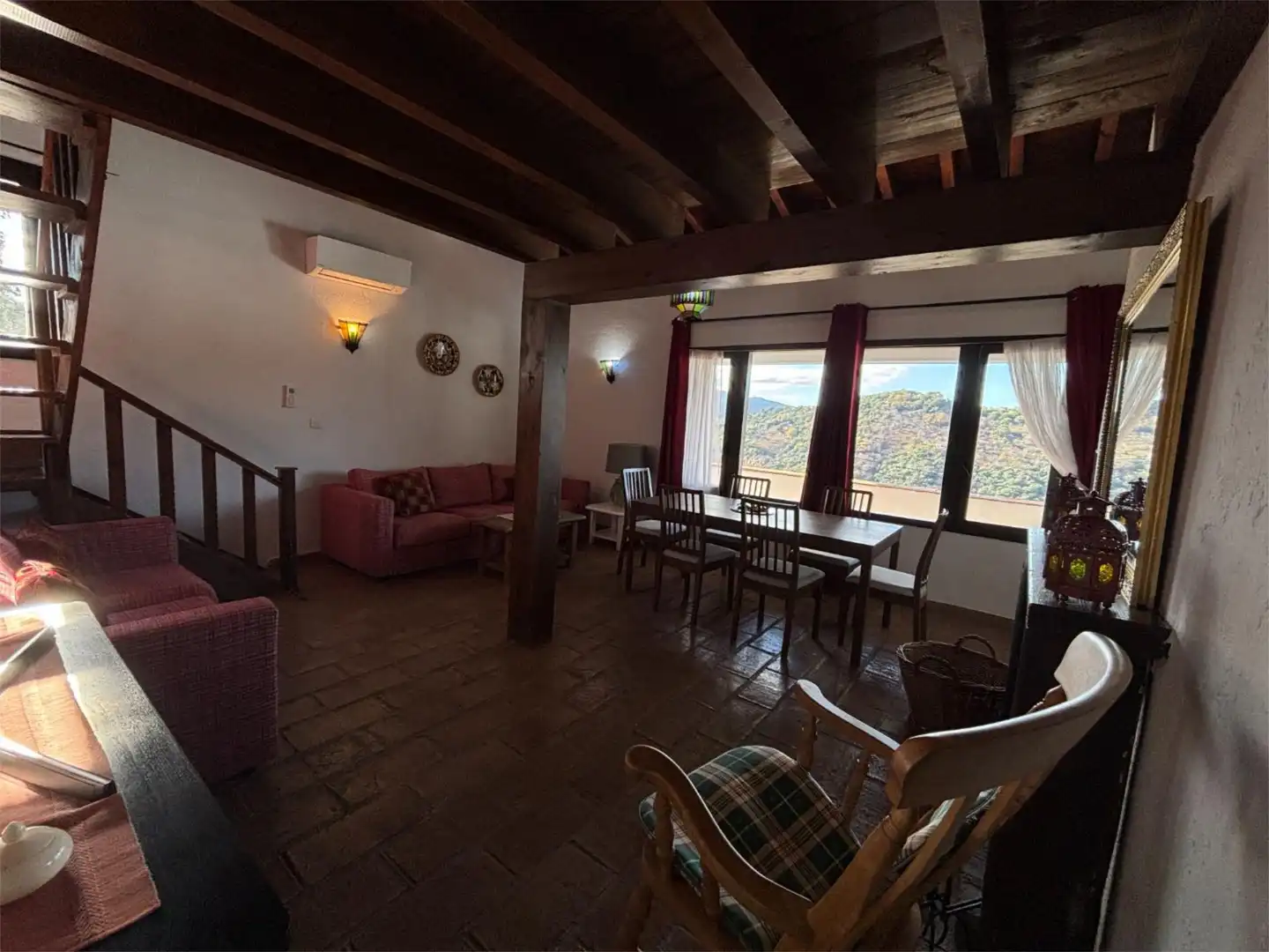 Finca rústica en venta en Avenida Havaral, 47, Júzcar Comedor de Finca rústica en venta en Júzcar con Aire acondicionado, Calefacción y Terraza