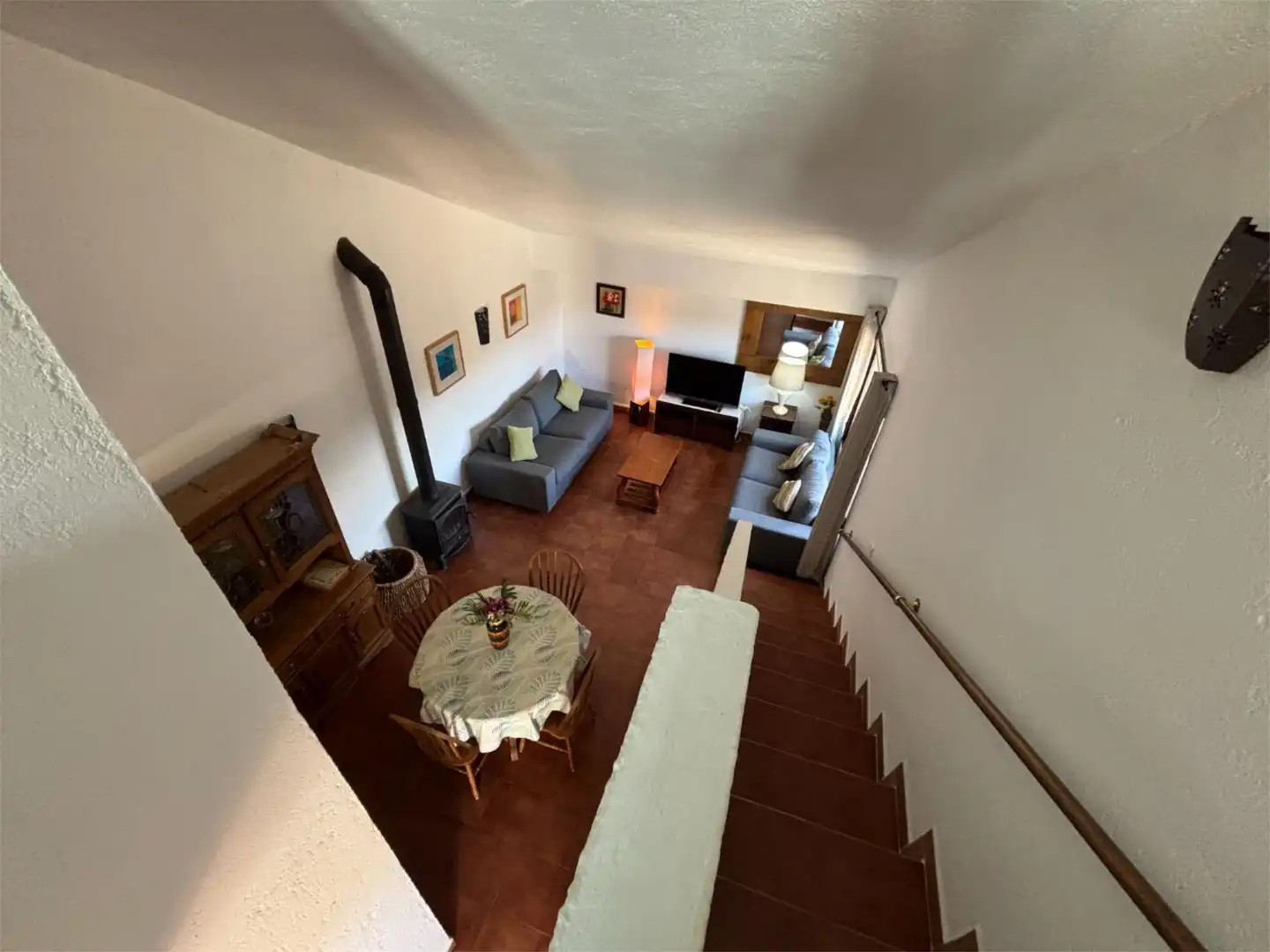 Finca rústica en venta en Avenida Havaral, 47, Júzcar Sala de estar de Finca rústica en venta en Júzcar con Aire acondicionado, Calefacción y Terraza