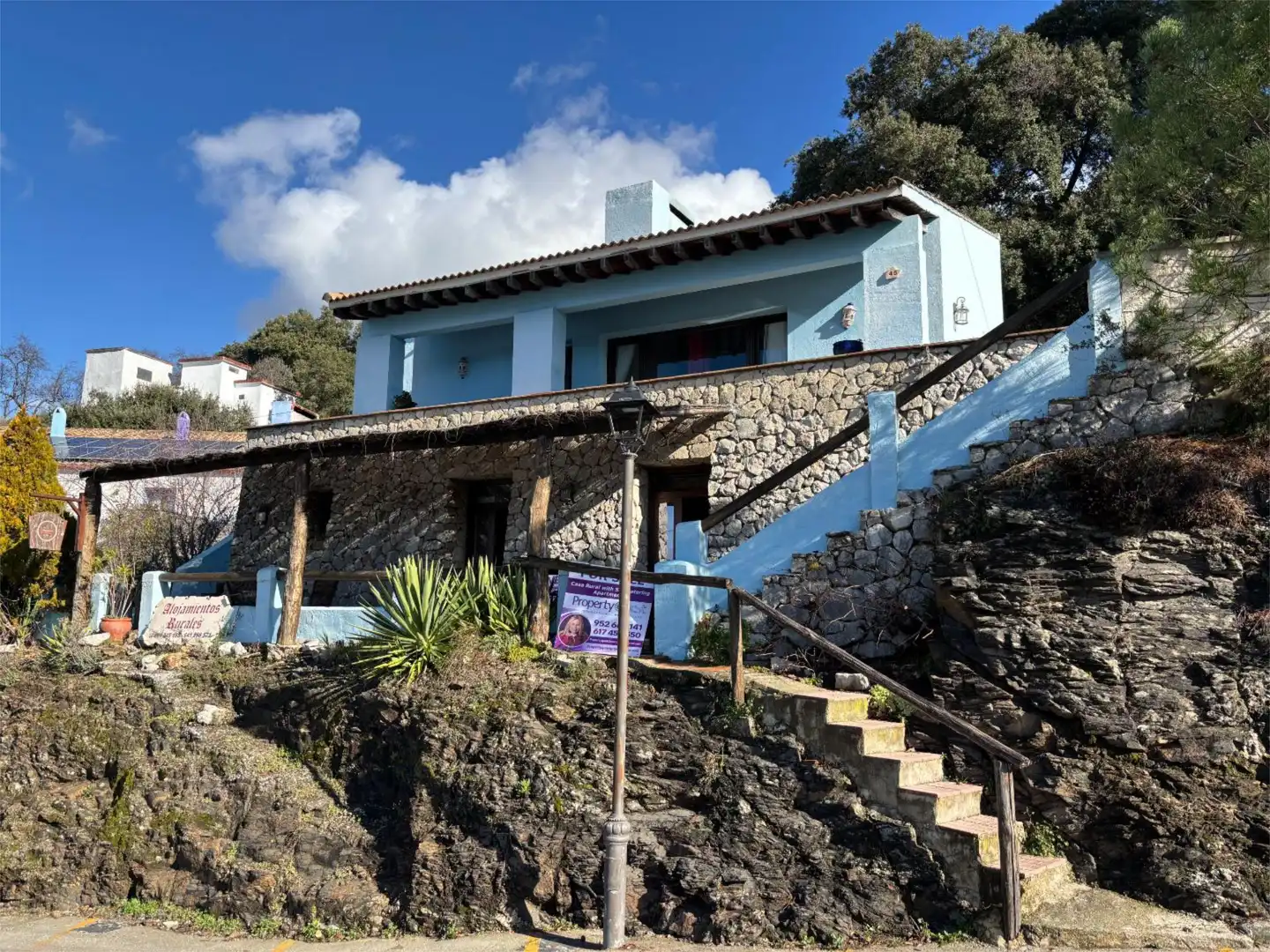 Finca rústica en venta en Avenida Havaral, 47, Júzcar Vista exterior de Finca rústica en venta en Júzcar con Aire acondicionado, Calefacción y Terraza