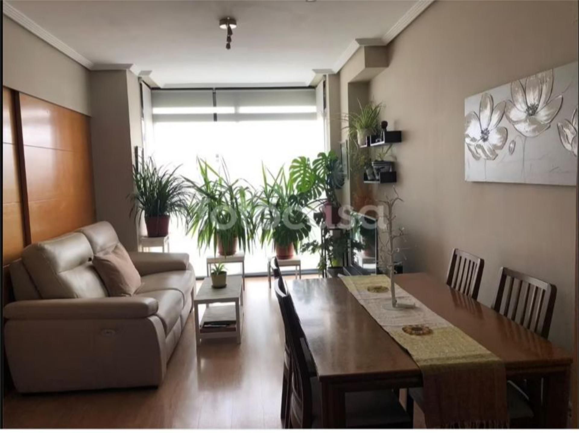 Living room of Flat to rent in  Madrid Capital  with Air Conditioner, Heating and Private garden