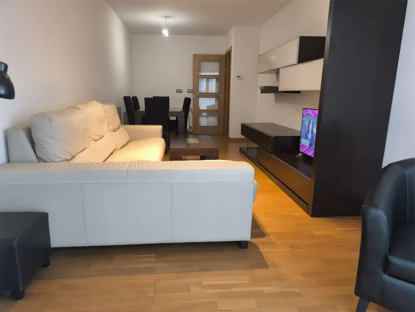 Flat for sale in Ronda de Monte Alto, 48, Monte Alto - Zalaeta - Atocha Living room of Flat for sale in A Coruña Capital with Heating, Parquet flooring and Terrace
