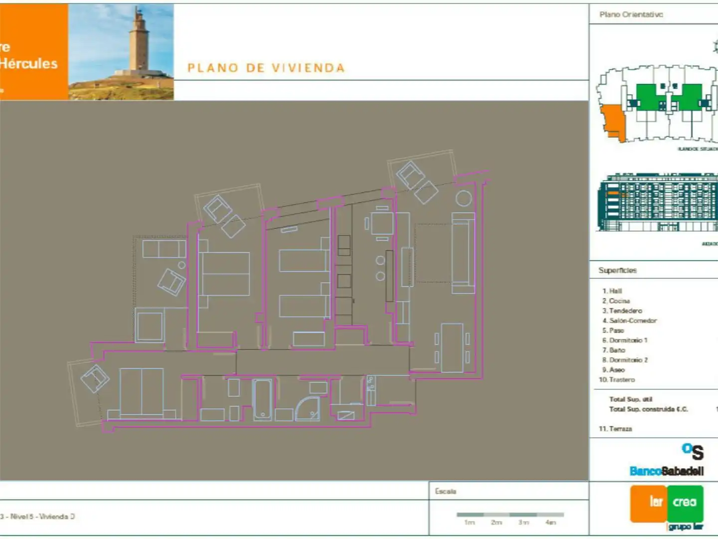 Flat for sale in Ronda de Monte Alto, 48, Monte Alto - Zalaeta - Atocha Flat for sale in A Coruña Capital with Heating, Parquet flooring and Terrace