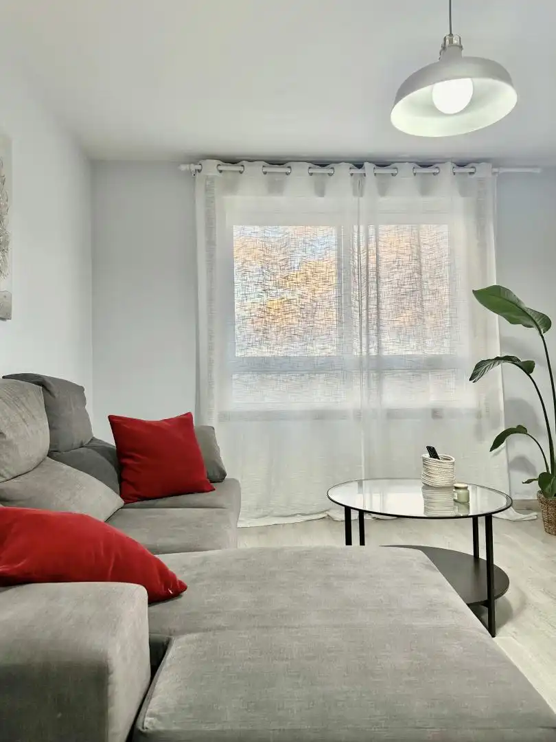 Bedroom of Flat for rent in Monforte de Lemos  with Air Conditioner, Heating and Parquet flooring