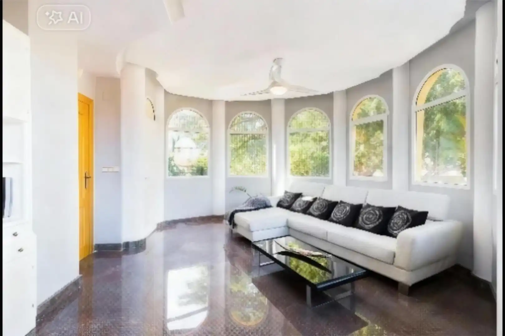 Casa o chalet en venta en Carrer el Batà, 49, Muro de Alcoy Sala de estar de Casa o chalet en venta en Muro de Alcoy con Aire acondicionado, Terraza y Piscina