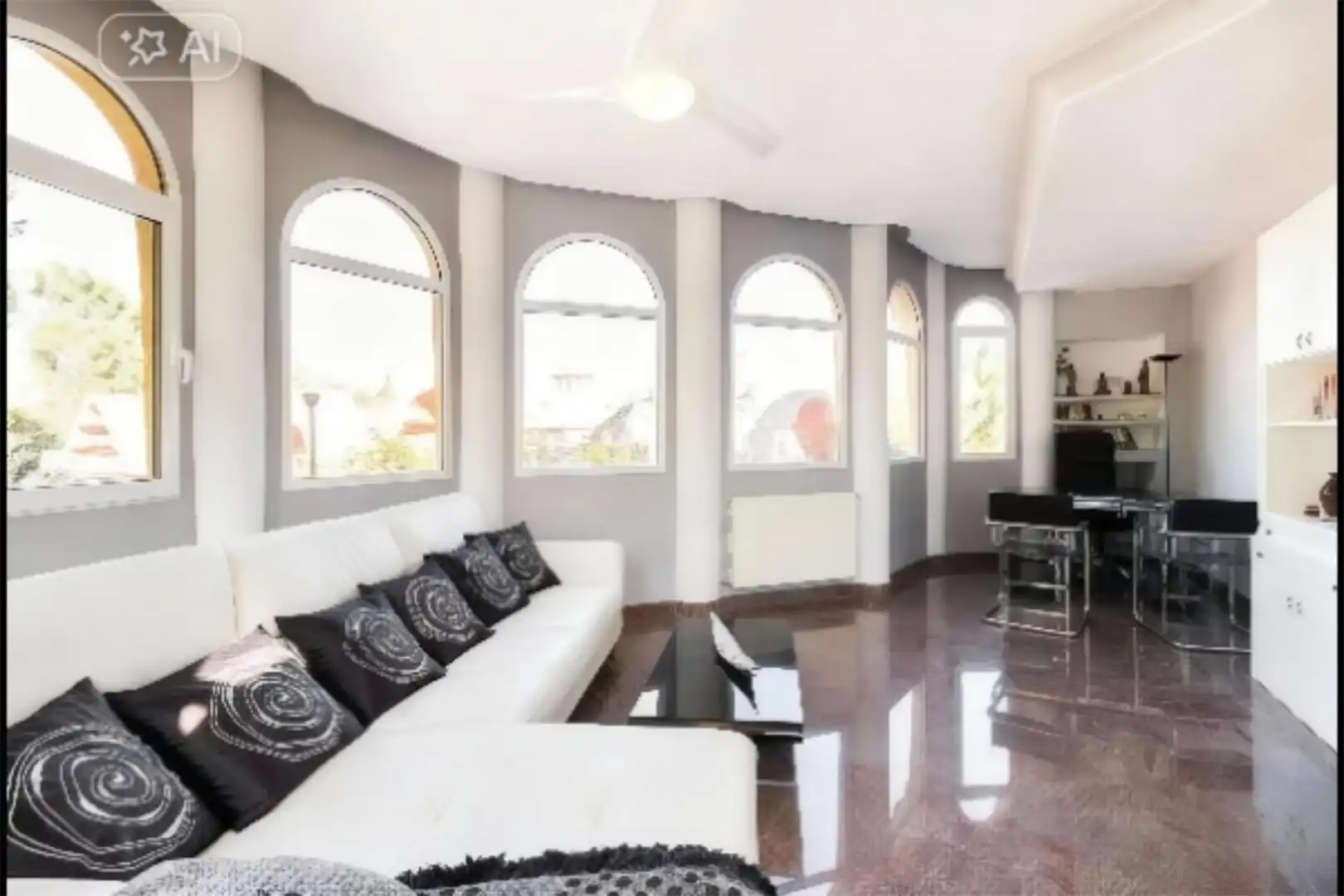 Casa o chalet en venta en Carrer el Batà, 49, Muro de Alcoy Sala de estar de Casa o chalet en venta en Muro de Alcoy con Aire acondicionado, Terraza y Piscina