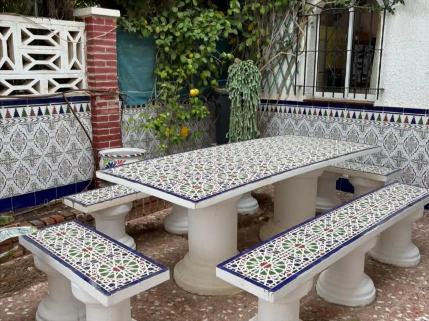 Houses for sale in Carrer de Sorita, 4, Pueblo Español - Coveta Fumá Garden of Houses for sale in El Campello with Air Conditioner, Heating and Private garden