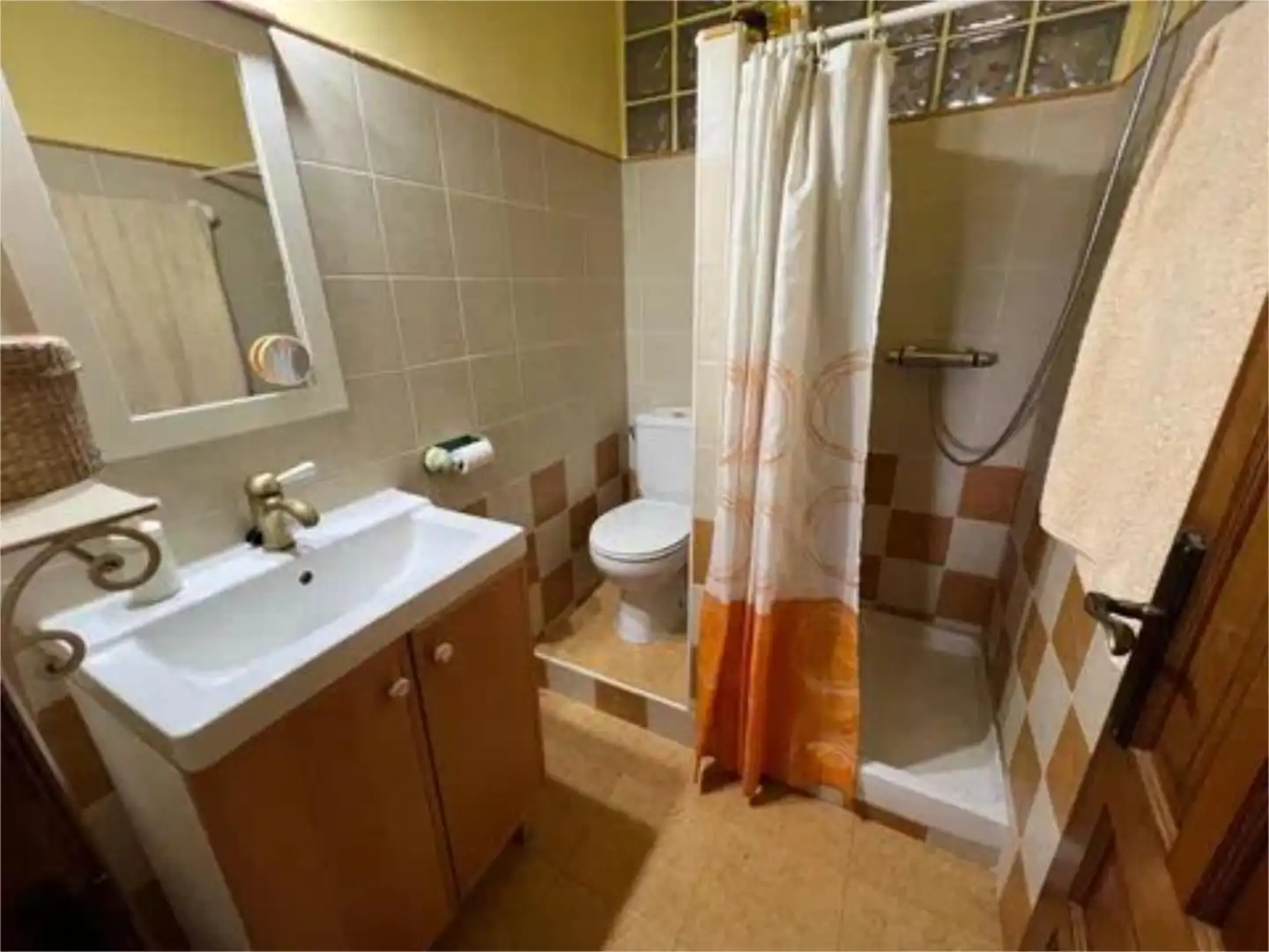 Badezimmer von Wohnung zum Verkauf in El Ordial mit Heizung, Möbliert und Balkon