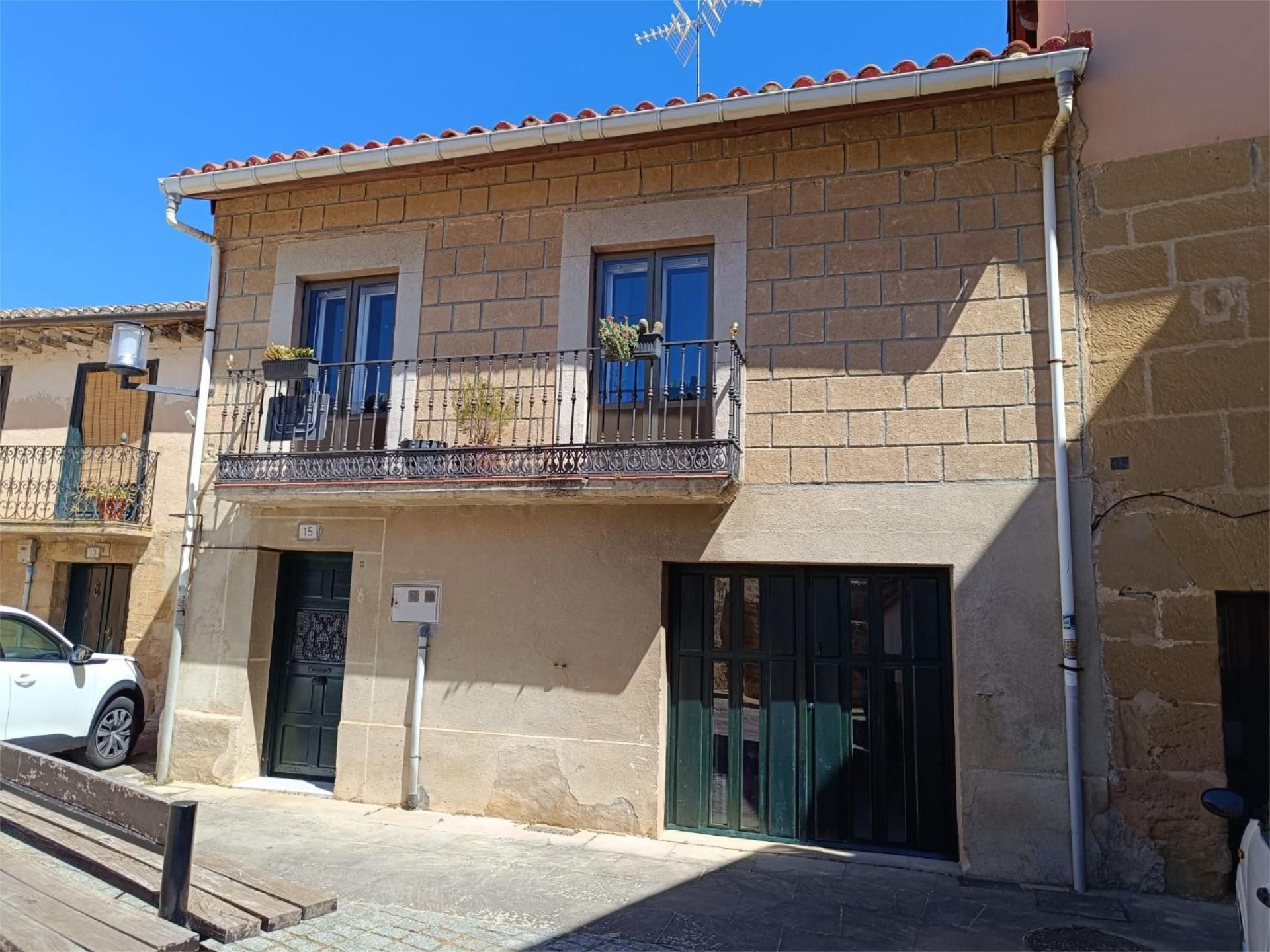Exterior view of Flat for sale in Labastida / Bastida  with Heating, Private garden and Parquet flooring