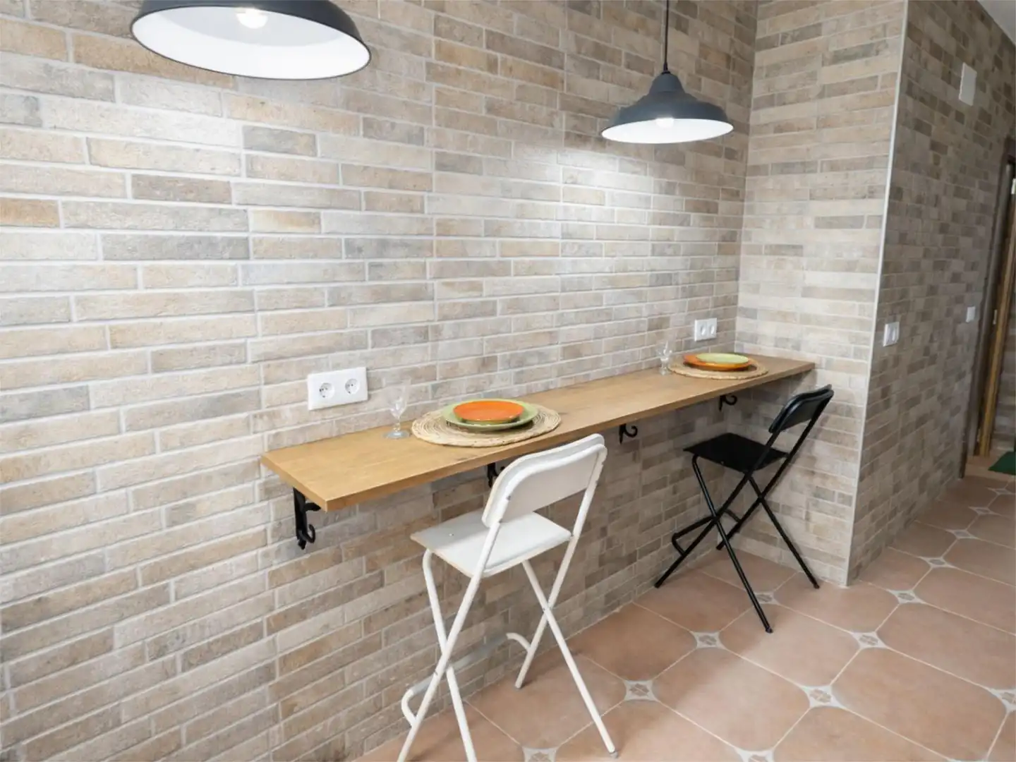 Room in Carrer del Pare Rico, 12, La Petxina Kitchen of Flat for share in Valencia with Air Conditioner, Terrace and Furnished