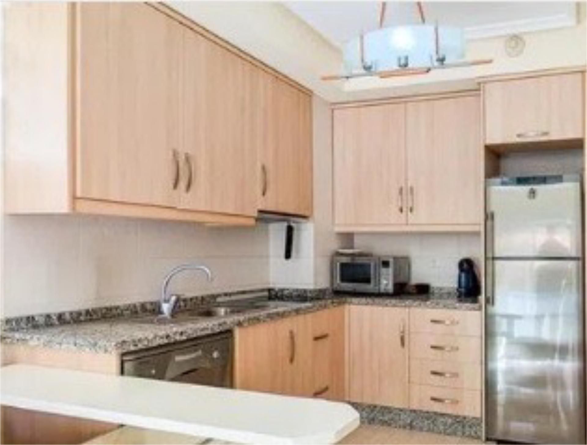 Kitchen of Flat to rent in Valverde de la Virgen  with Heating, Parquet flooring and Terrace