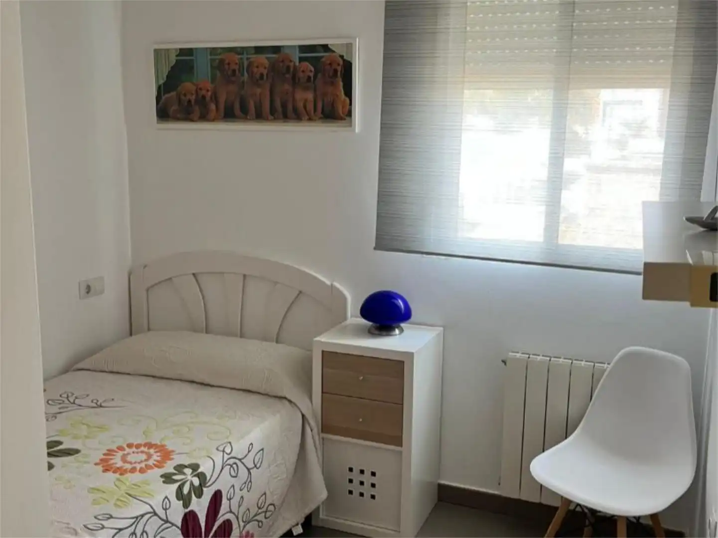 Houses for rent in Carrer de la Serra del Teix, 6, La Conarda Bedroom of Houses for rent in La Pobla de Vallbona with Air Conditioner, Heating and Private garden