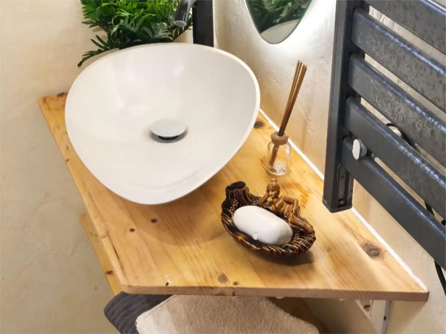 Wohnung zum Verkauf in Calle Lomo de la Medida, 1, El Escobonal - Pájara Badezimmer von Wohnung zum Verkauf in Güímar mit Klimaanlage, Heizung und Privatgarten
