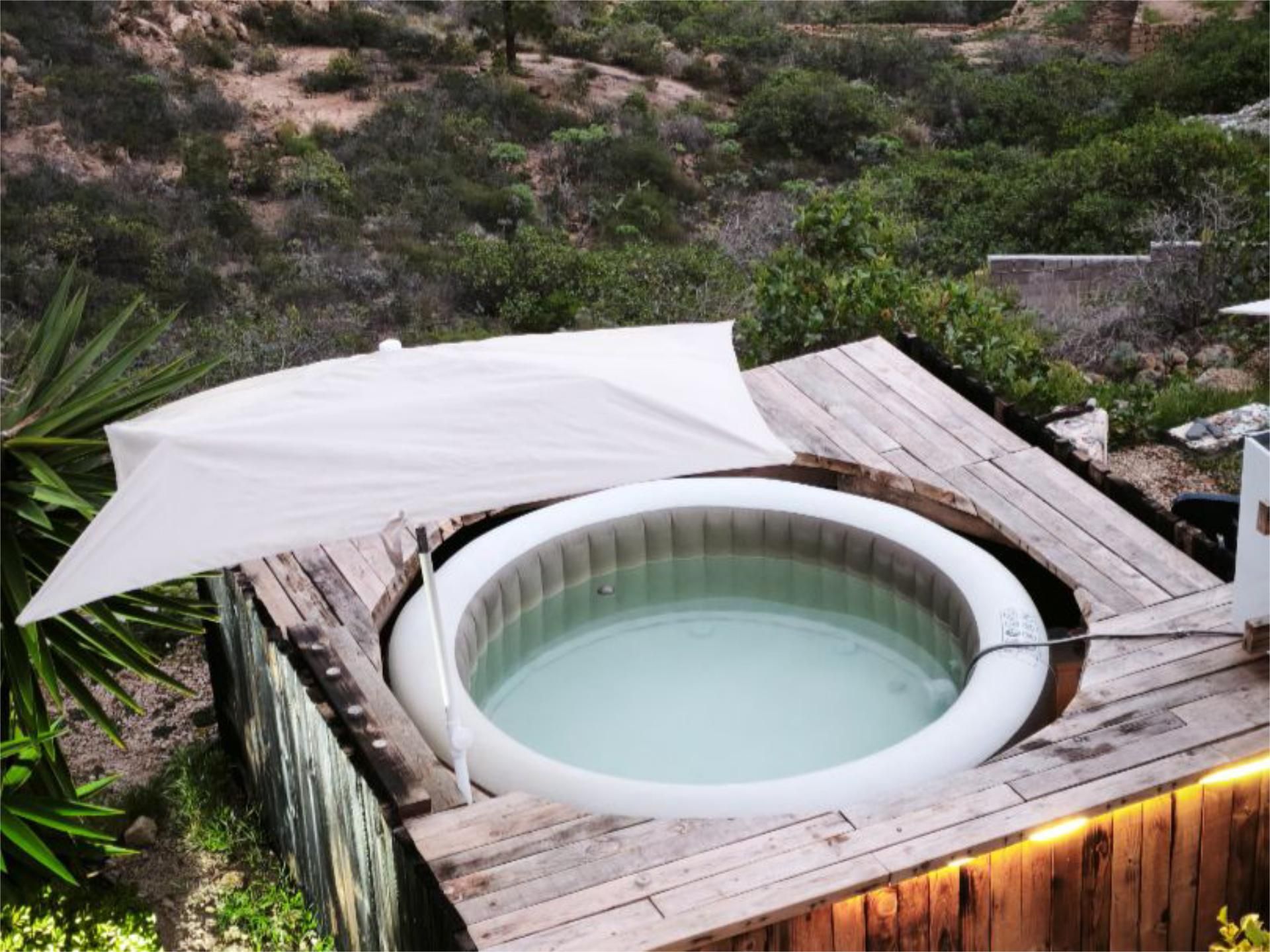 Swimming pool of Country house for sale in Güímar  with Air Conditioner and Swimming Pool