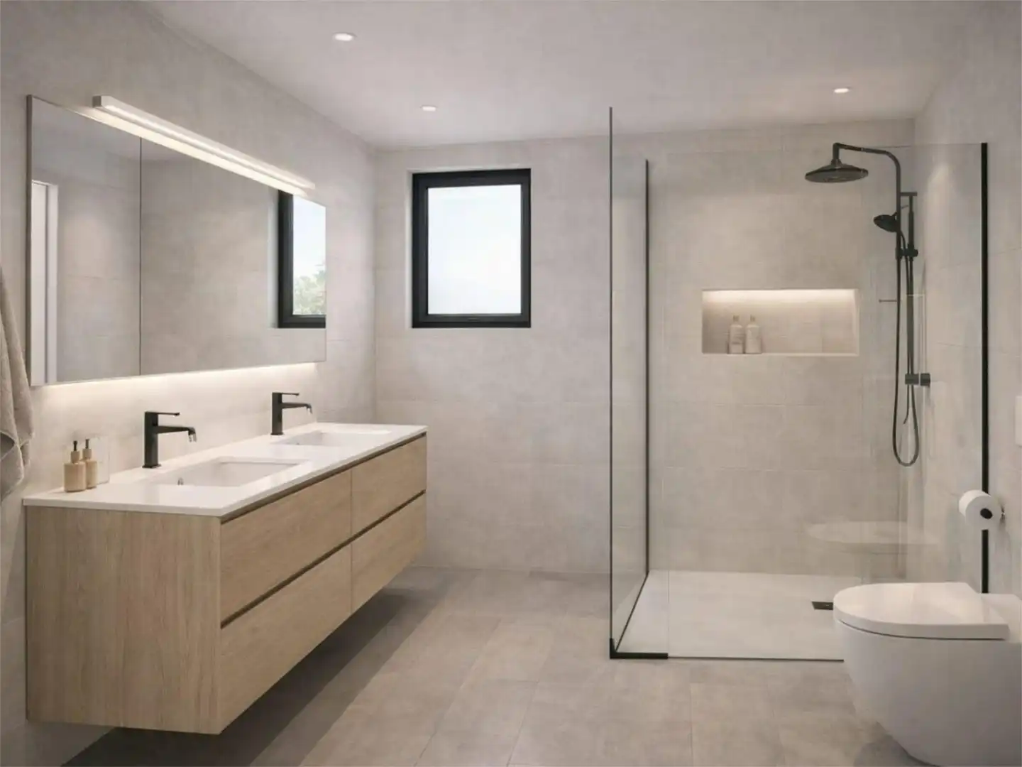 Houses for sale in Carrer Benicarló, 52, Sant Vicenç Dels Horts Bathroom of Houses for sale in Sant Vicenç Dels Horts with Air Conditioner, Heating and Private garden