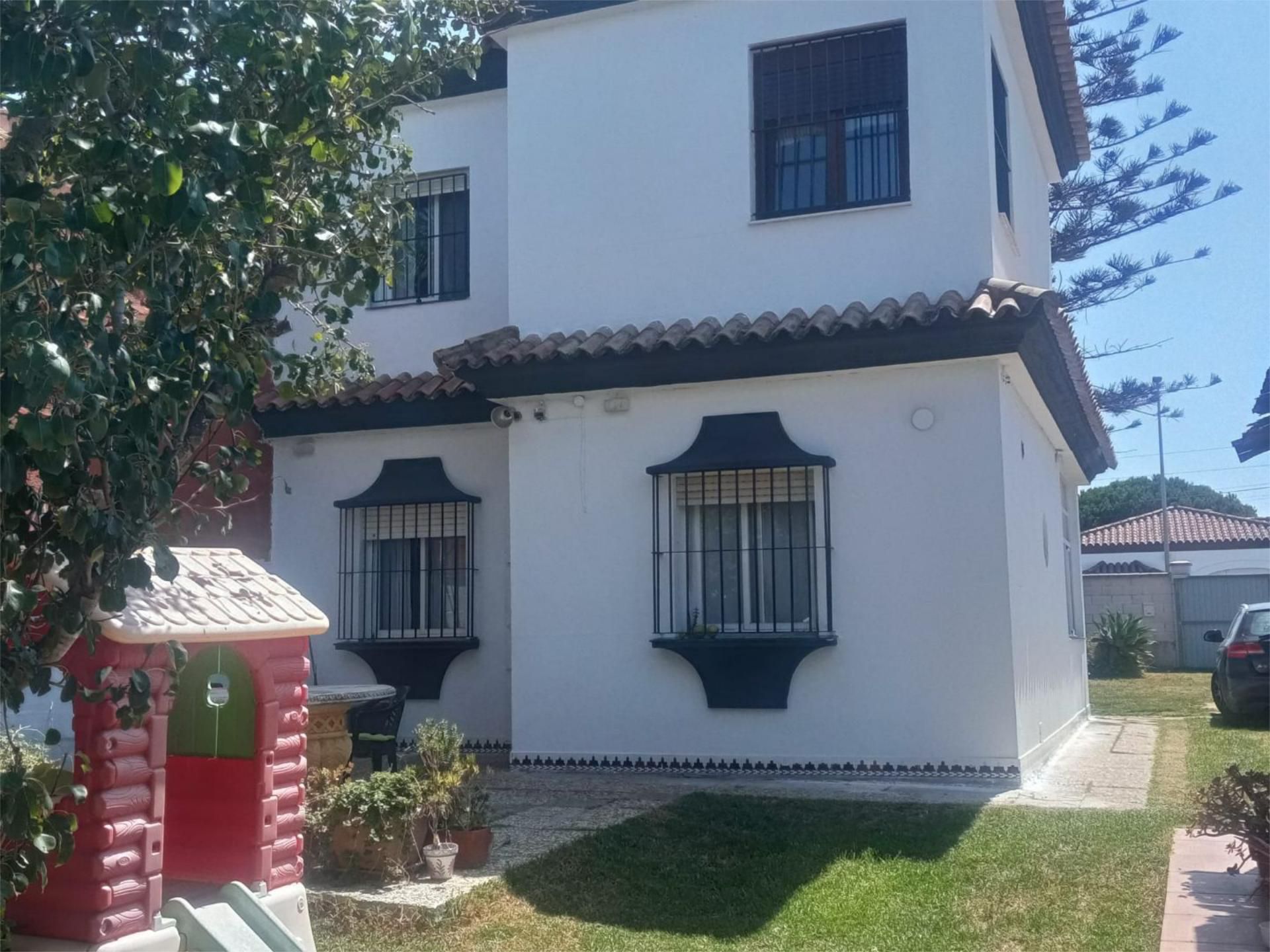 Flat for sale in Calle Oca, 14, Los Gallos Exterior view of Flat for sale in Chiclana de la Frontera with Private garden, Terrace and Furnished