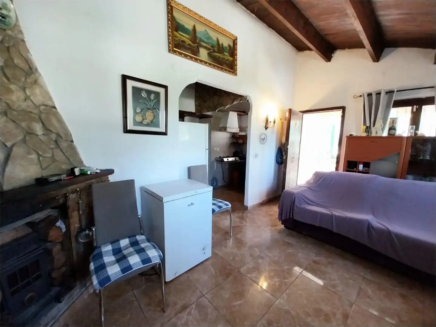 Sala de estar de Piso en venta en Lloret de Mar con Terraza