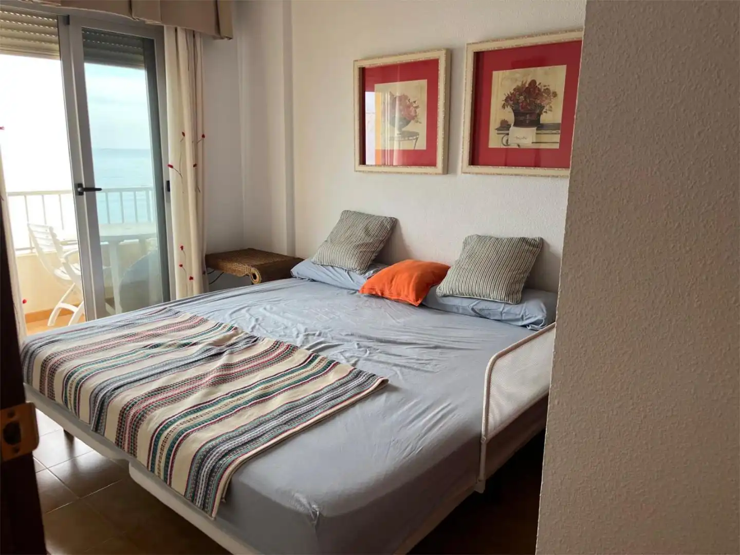 Flat for sale in Avinguda del Papa Luna, 40, Playa Norte Bedroom of Flat for sale in Peñíscola / Peníscola with Air Conditioner, Terrace and Balcony