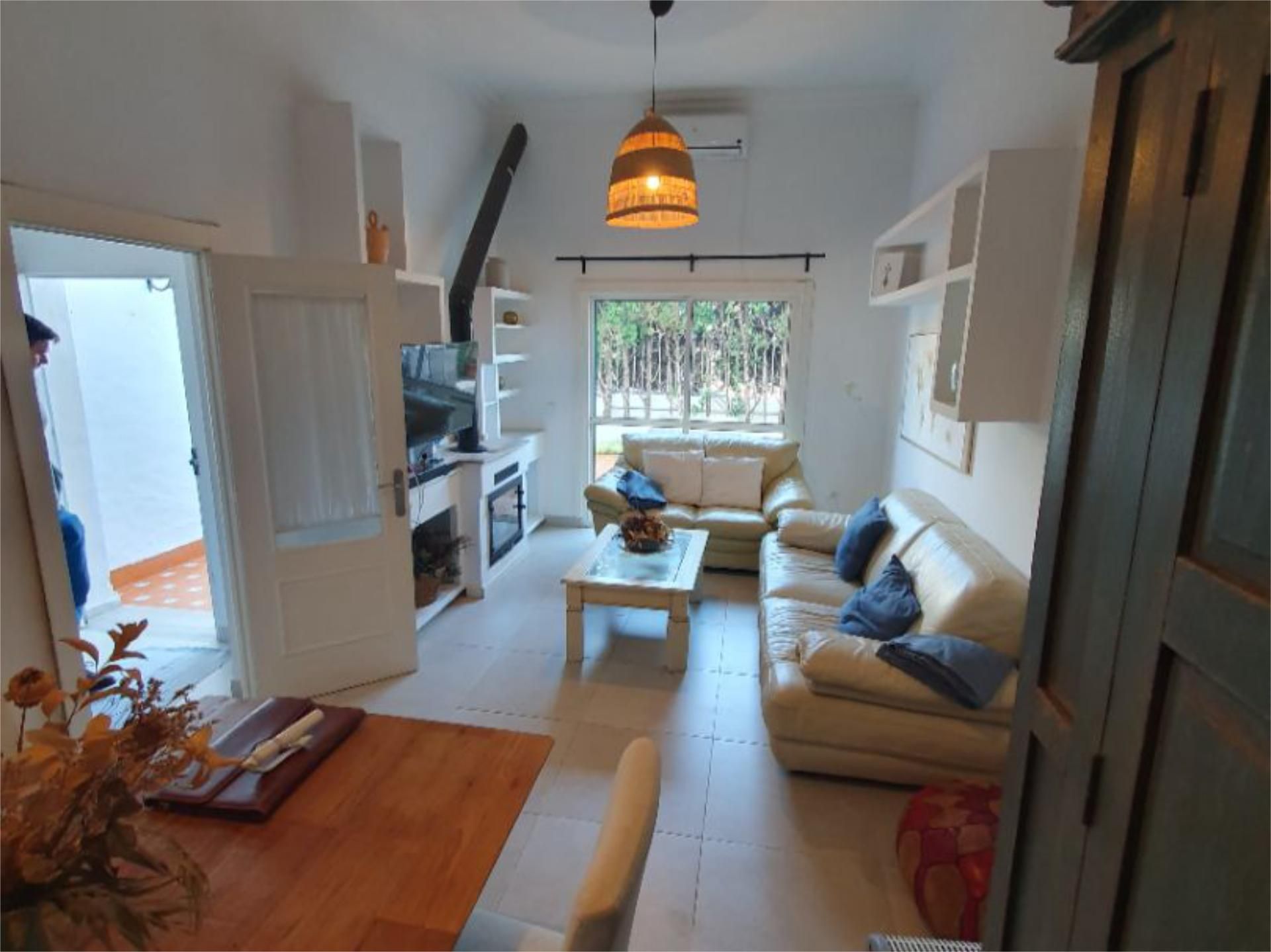 Sala d'estar de Pis en venda en Tomares amb Aire condicionat, Jardí privat i Terrassa