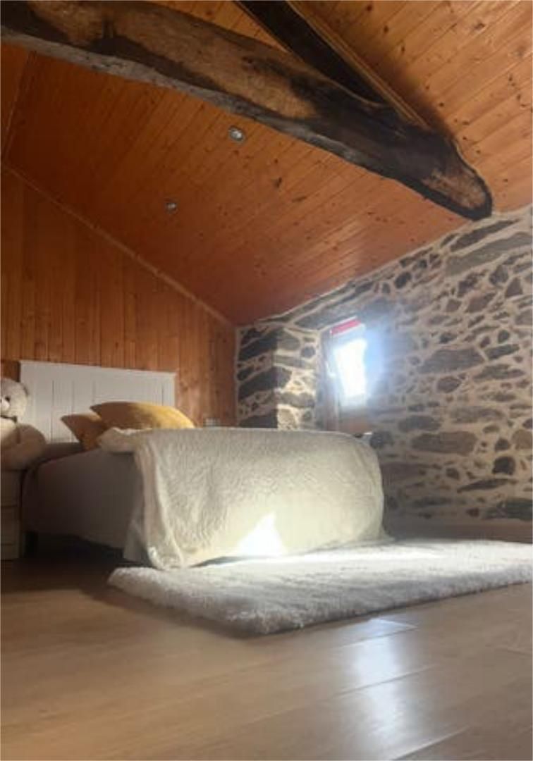 Bedroom of Flat to rent in Forcarei  with Heating and Furnished