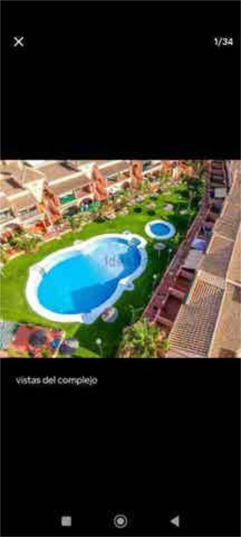 Jardín de Apartamento en venta en Chiclana de la Frontera con Calefacción, Terraza y Piscina