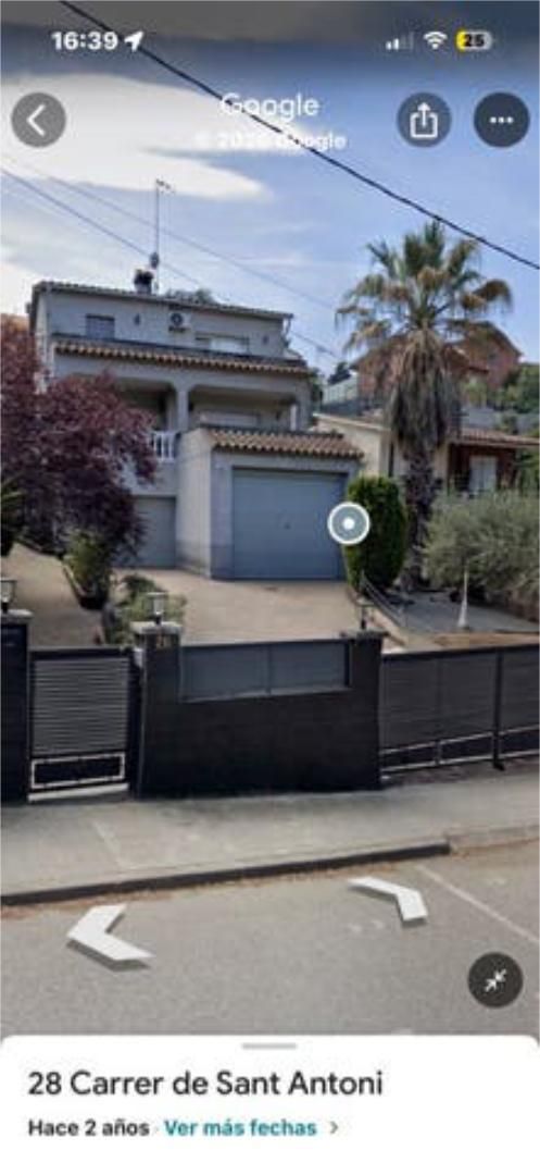 Vista exterior de Casa o xalet en venda en Vallromanes amb Terrassa