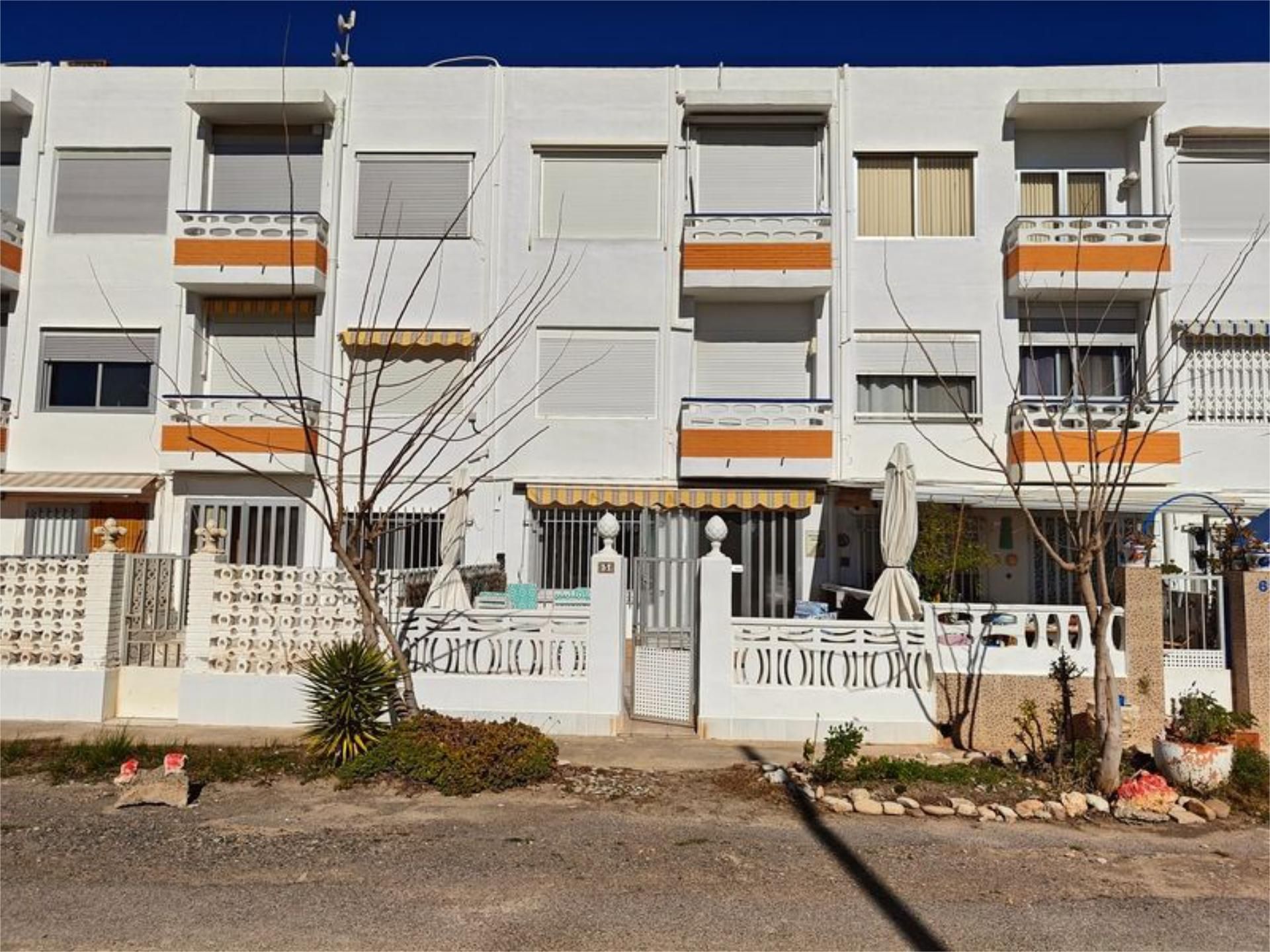 Exterior view of Flat for sale in Almenara  with Private garden, Furnished and Community parking