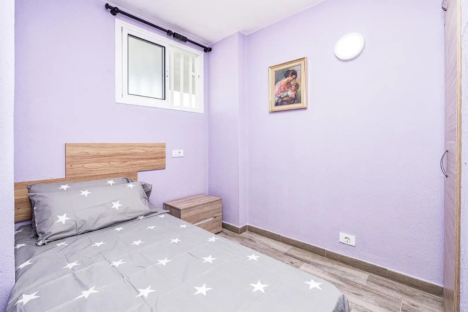 Apartments for rent in Calle Secundino Delgado, 7, San Fernando Bedroom of Apartments for rent in San Bartolomé de Tirajana with Air Conditioner, Heating and Private garden