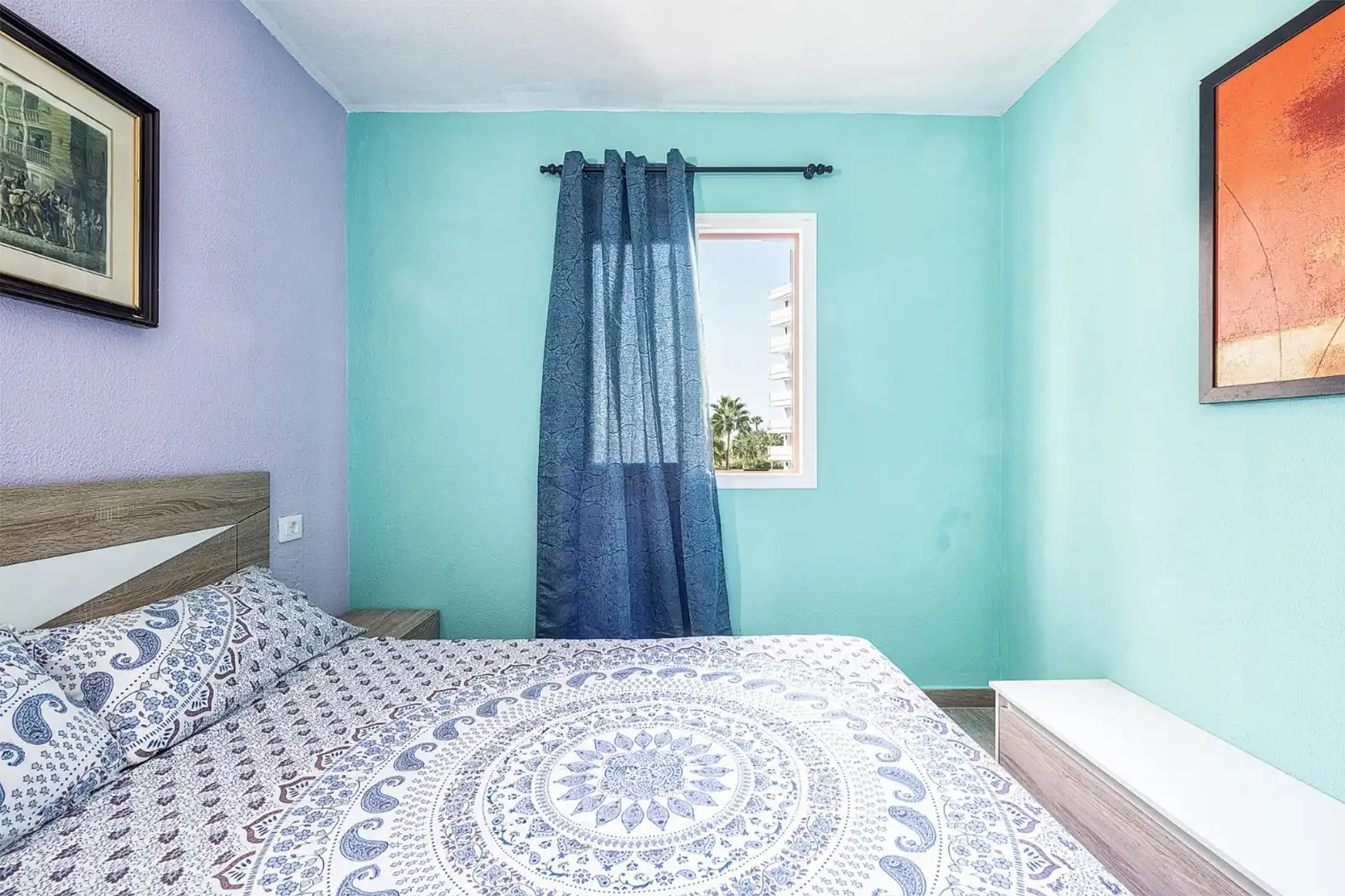 Apartments for rent in Calle Secundino Delgado, 7, San Fernando Bedroom of Apartments for rent in San Bartolomé de Tirajana with Air Conditioner, Heating and Private garden