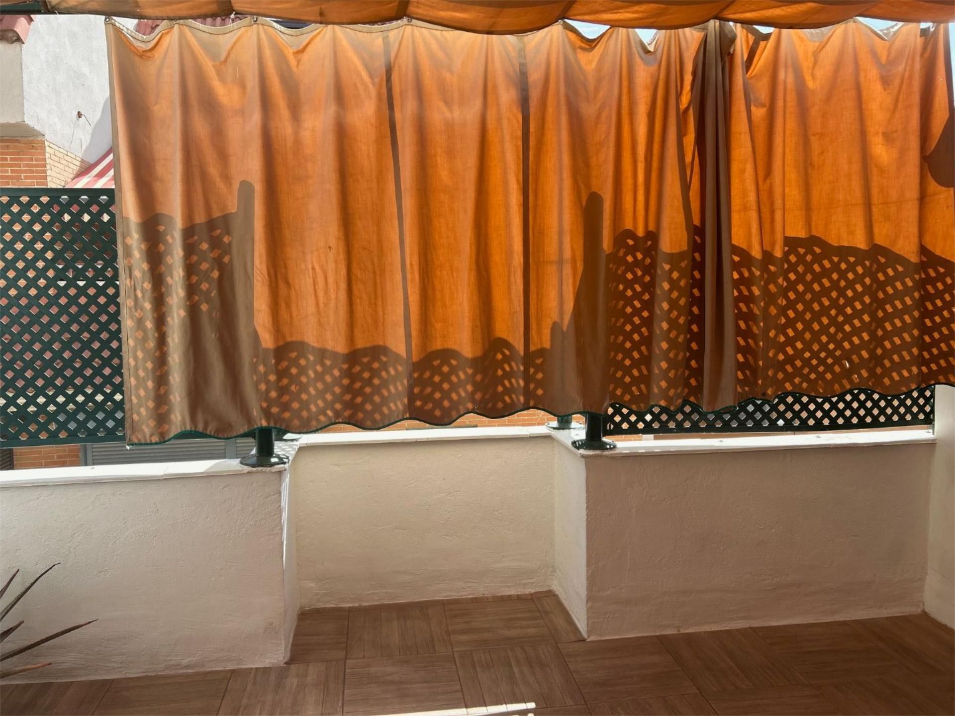 Balcony of Attic for sale in  Madrid Capital  with Air Conditioner, Heating and Parquet flooring