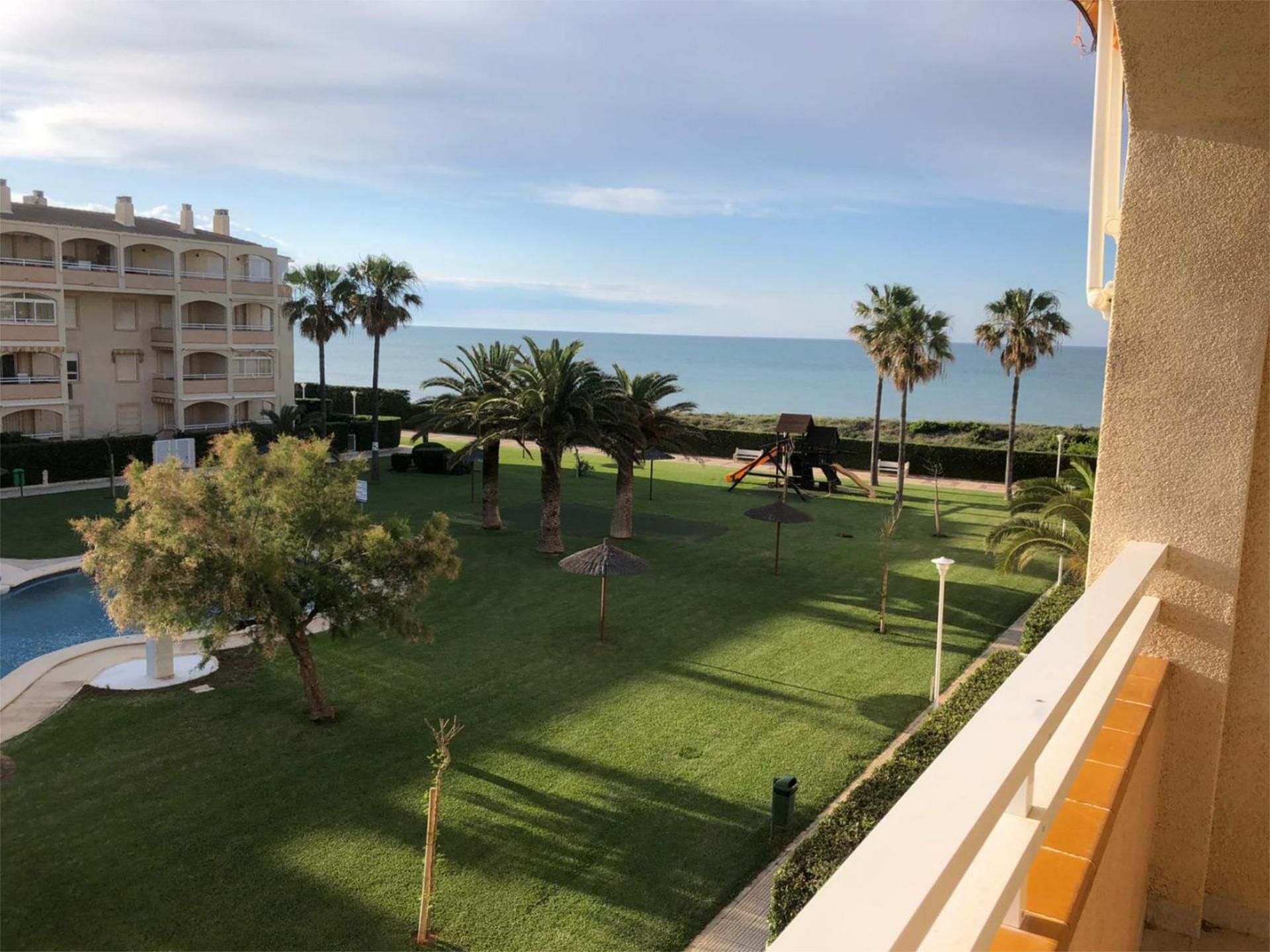 Garden of Apartment to rent in Dénia  with Air Conditioner, Heating and Terrace