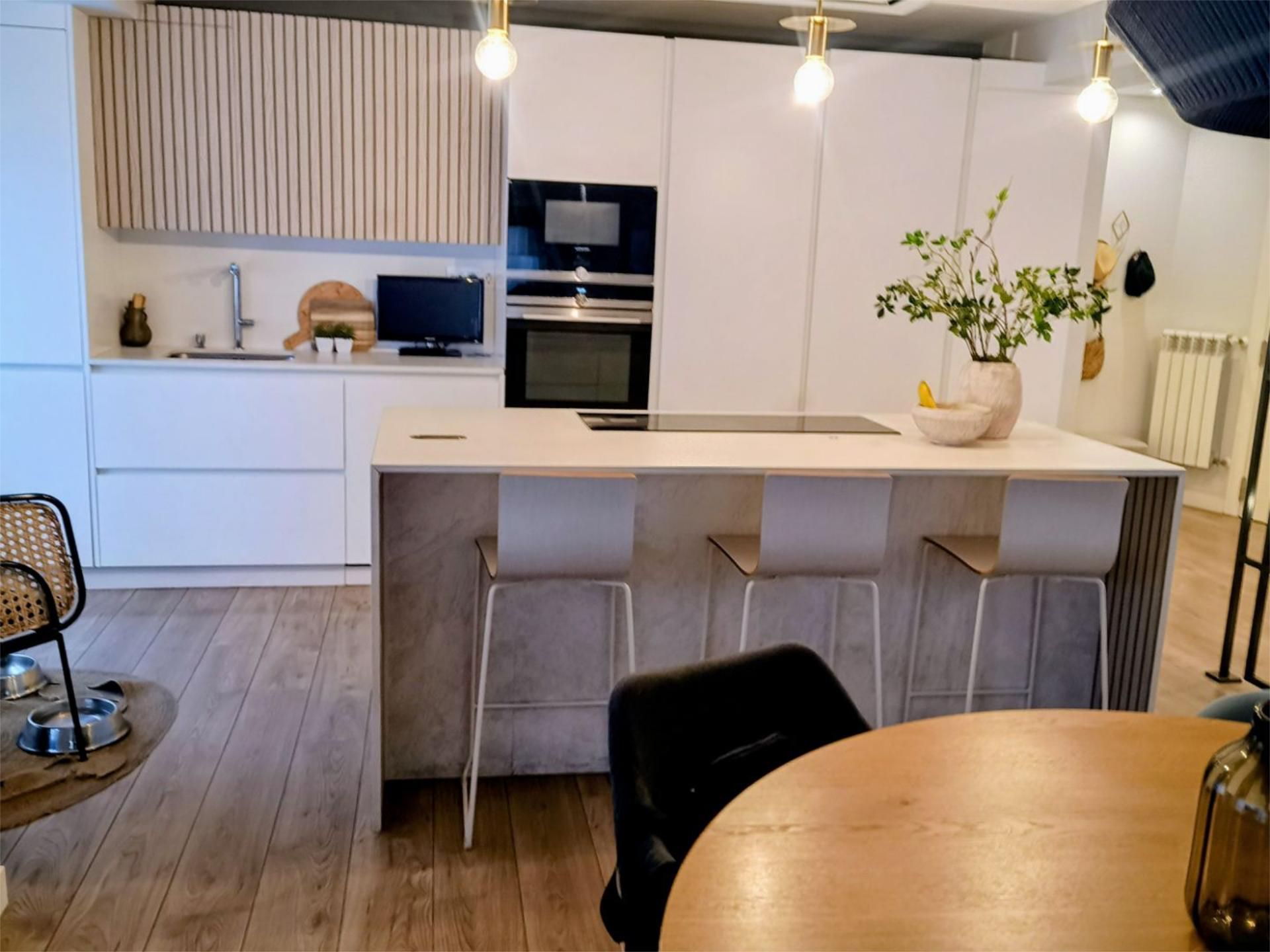 Kitchen of Flat for sale in Avilés  with Balcony