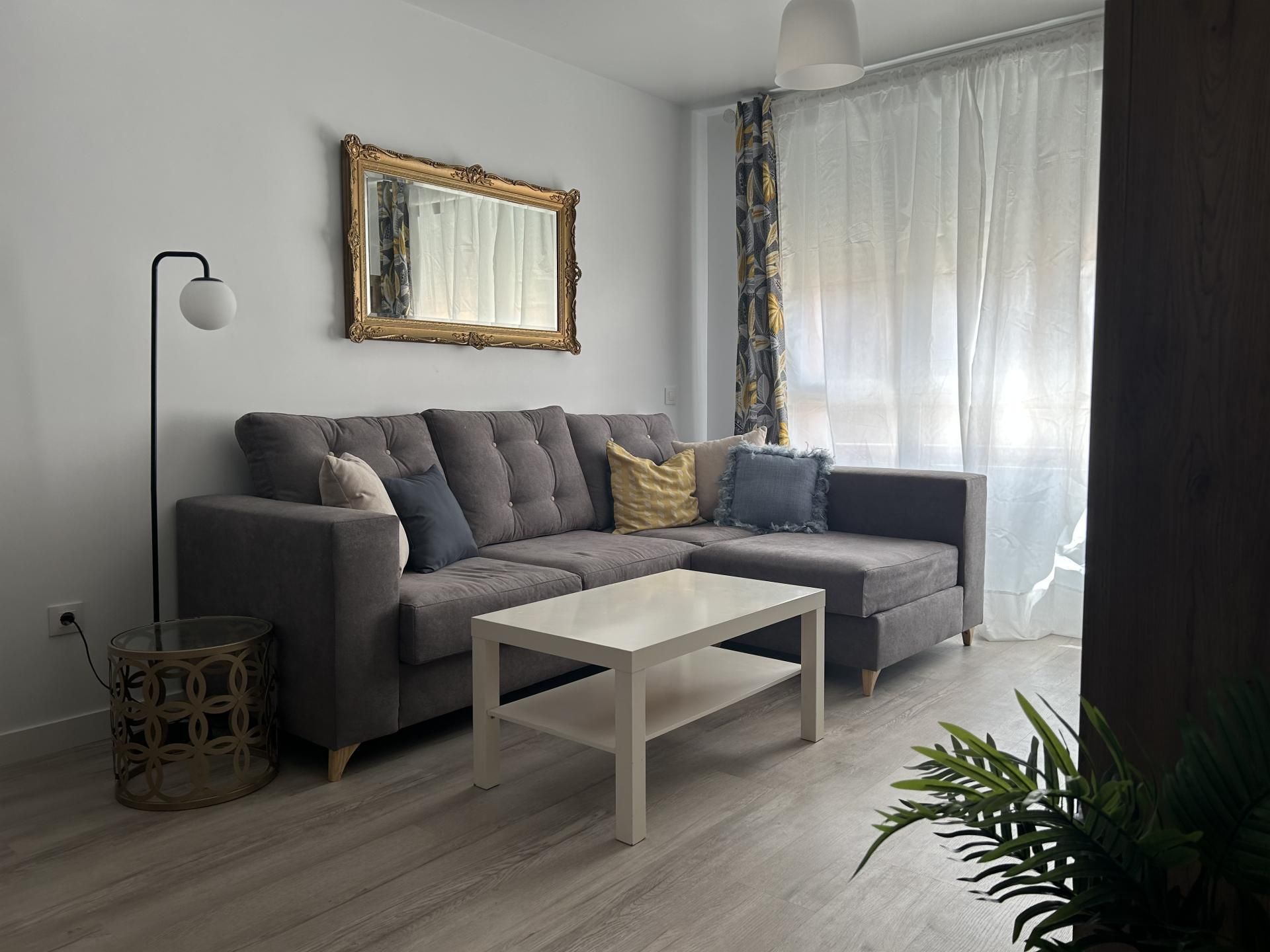 Sala d'estar de Pis de lloguer en Talavera de la Reina amb Aire condicionat, Calefacció i Moblat