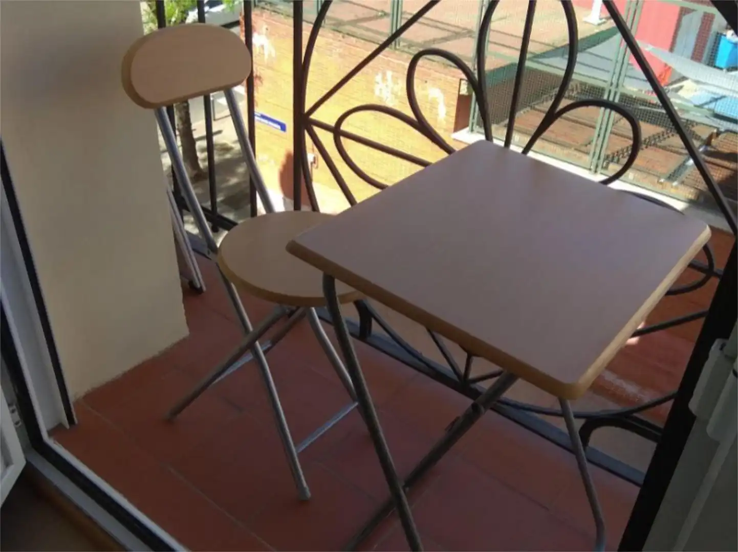 Balcony of Flat for rent in  Madrid Capital  with Heating, Parquet flooring and Terrace