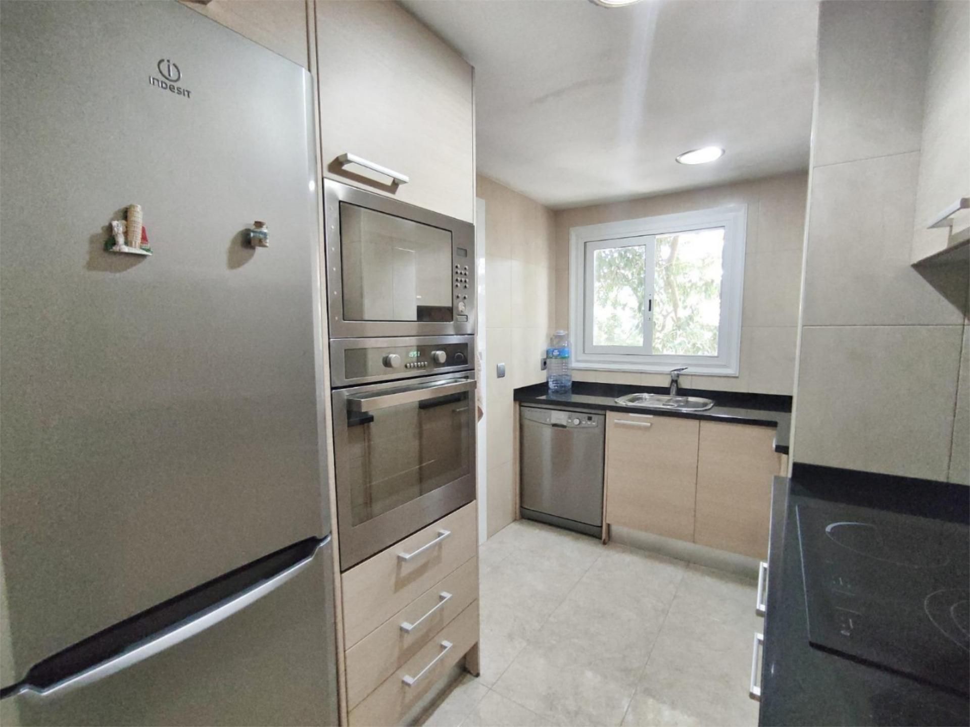 Kitchen of Flat for sale in Girona Capital  with Air Conditioner