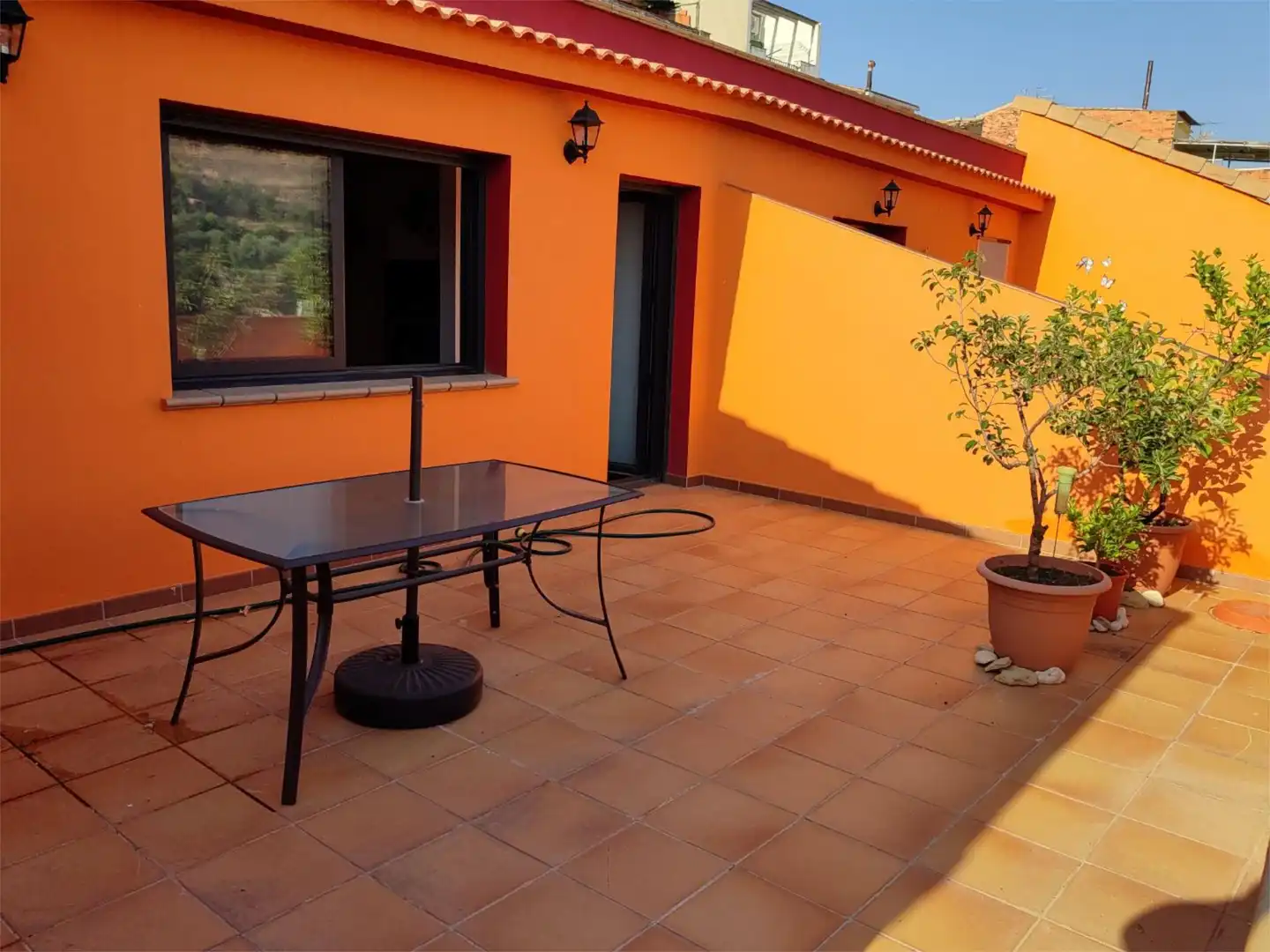 Terraza de Piso de alquiler en Alcorisa con Calefacción, Terraza y Amueblado