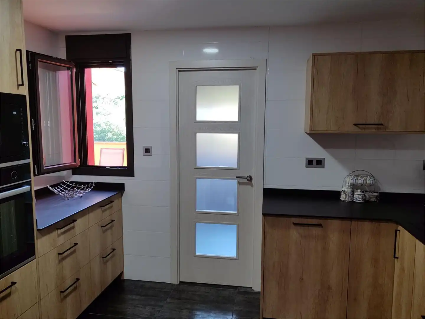 Cocina de Piso de alquiler en Alcorisa con Calefacción, Terraza y Amueblado