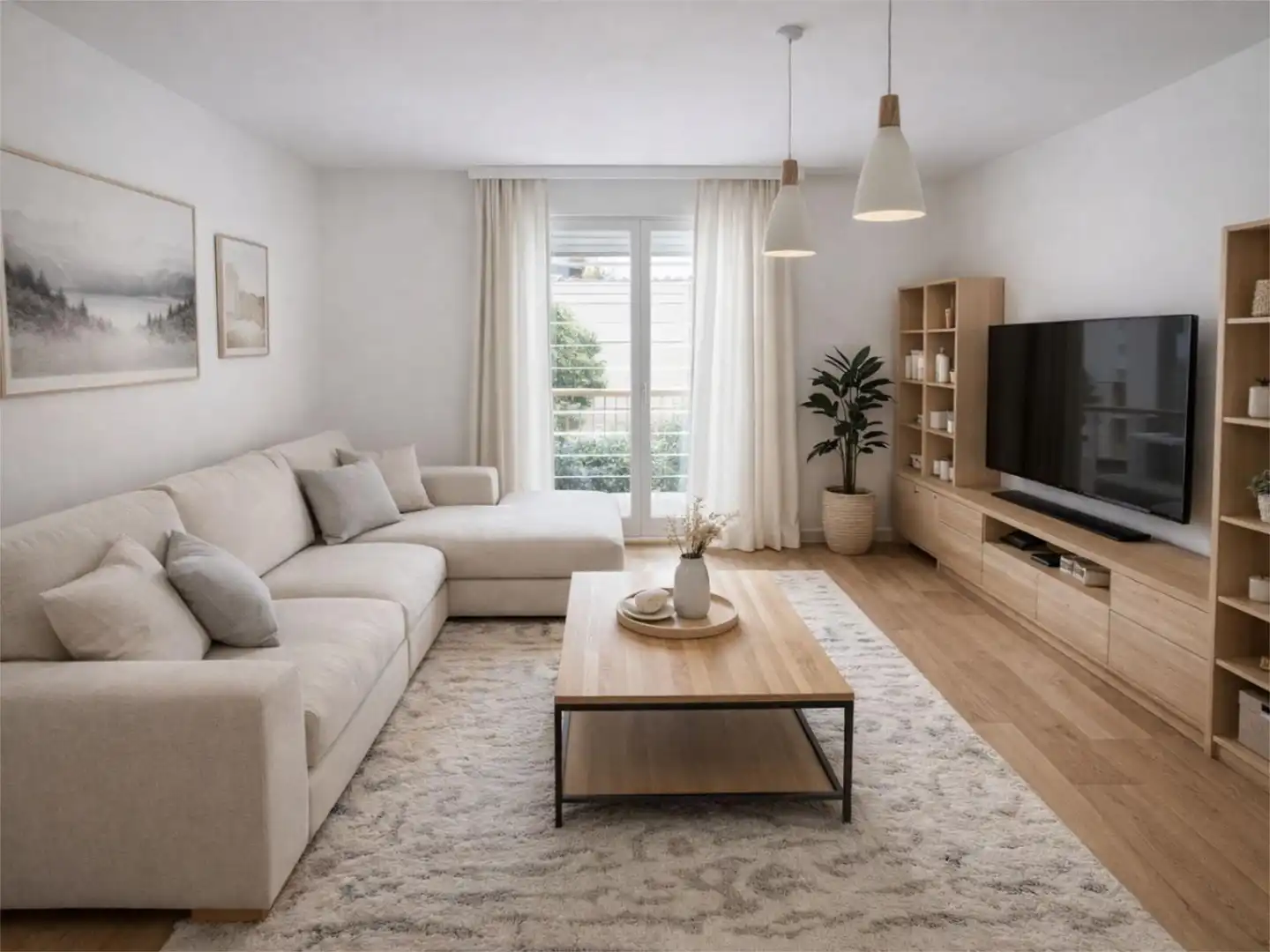 Sala de estar de Piso en venta en Coslada con Aire acondicionado, Terraza y Balcón