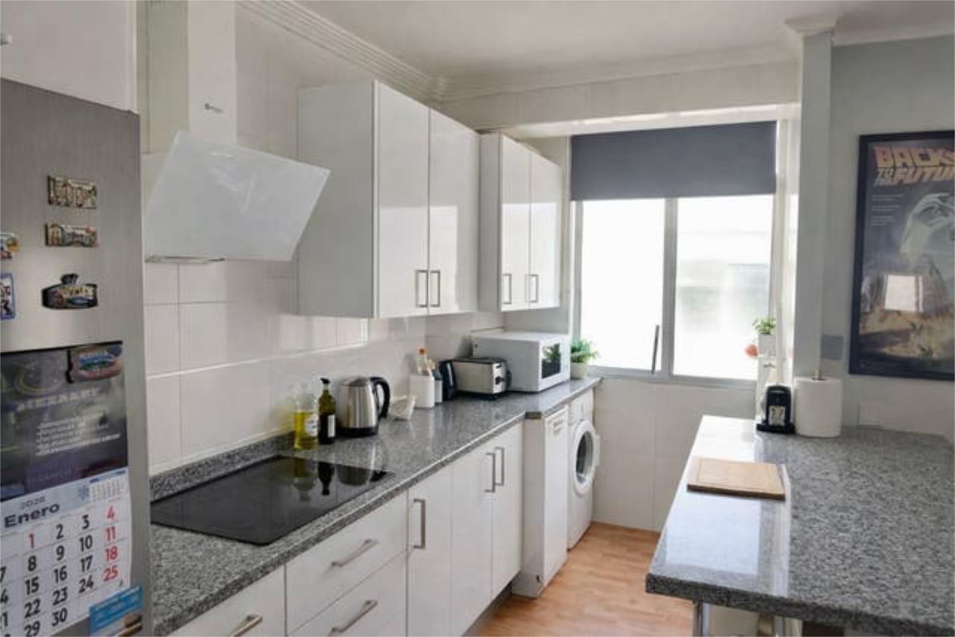 Cuina de Pis de lloguer en  Huelva Capital amb Terrassa i Moblat